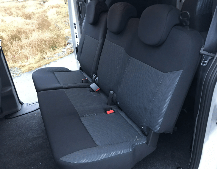 Nissan e-NV200 Evalia med Babysete