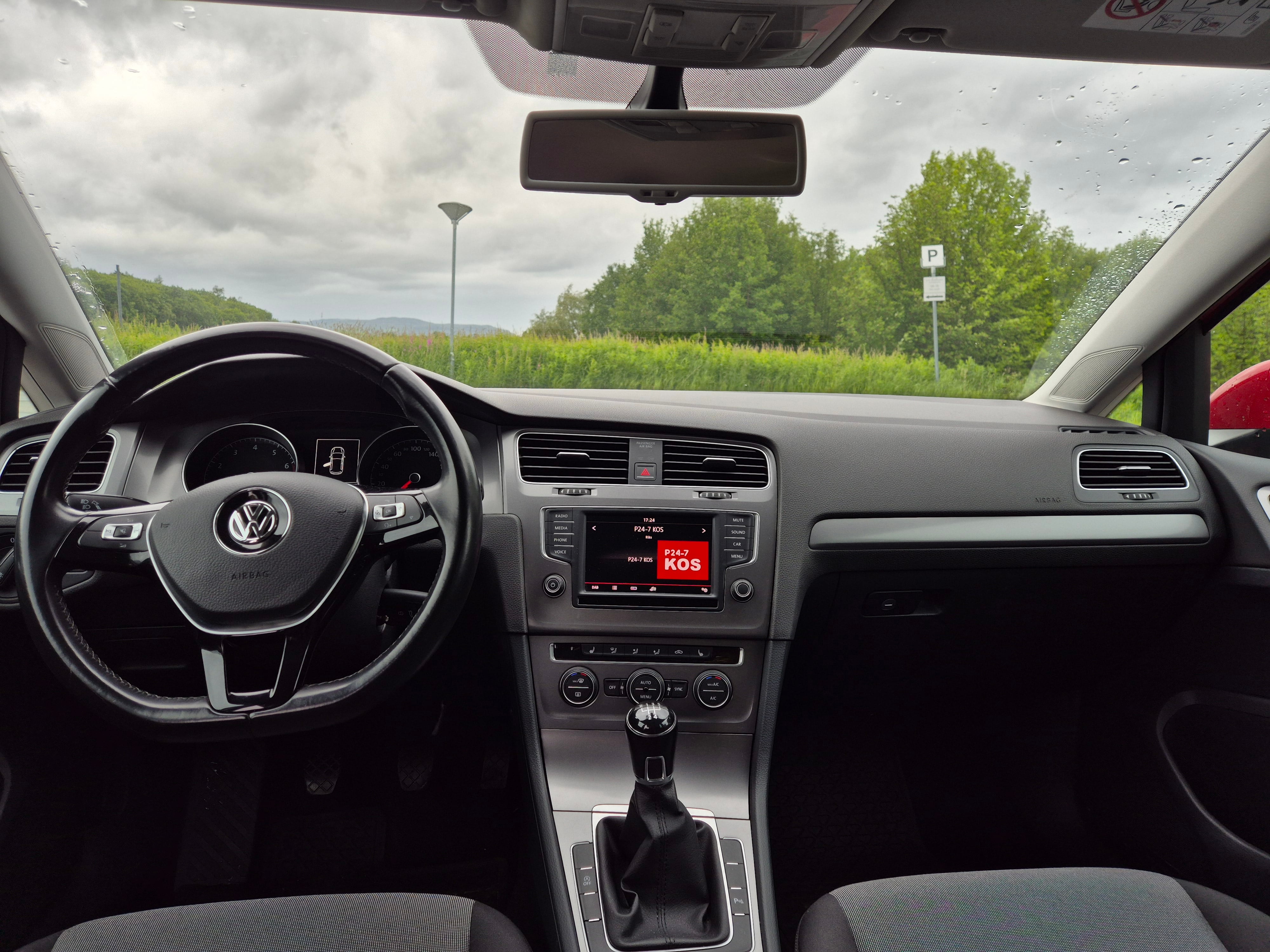 Volkswagen Golf with Apple CarPlay