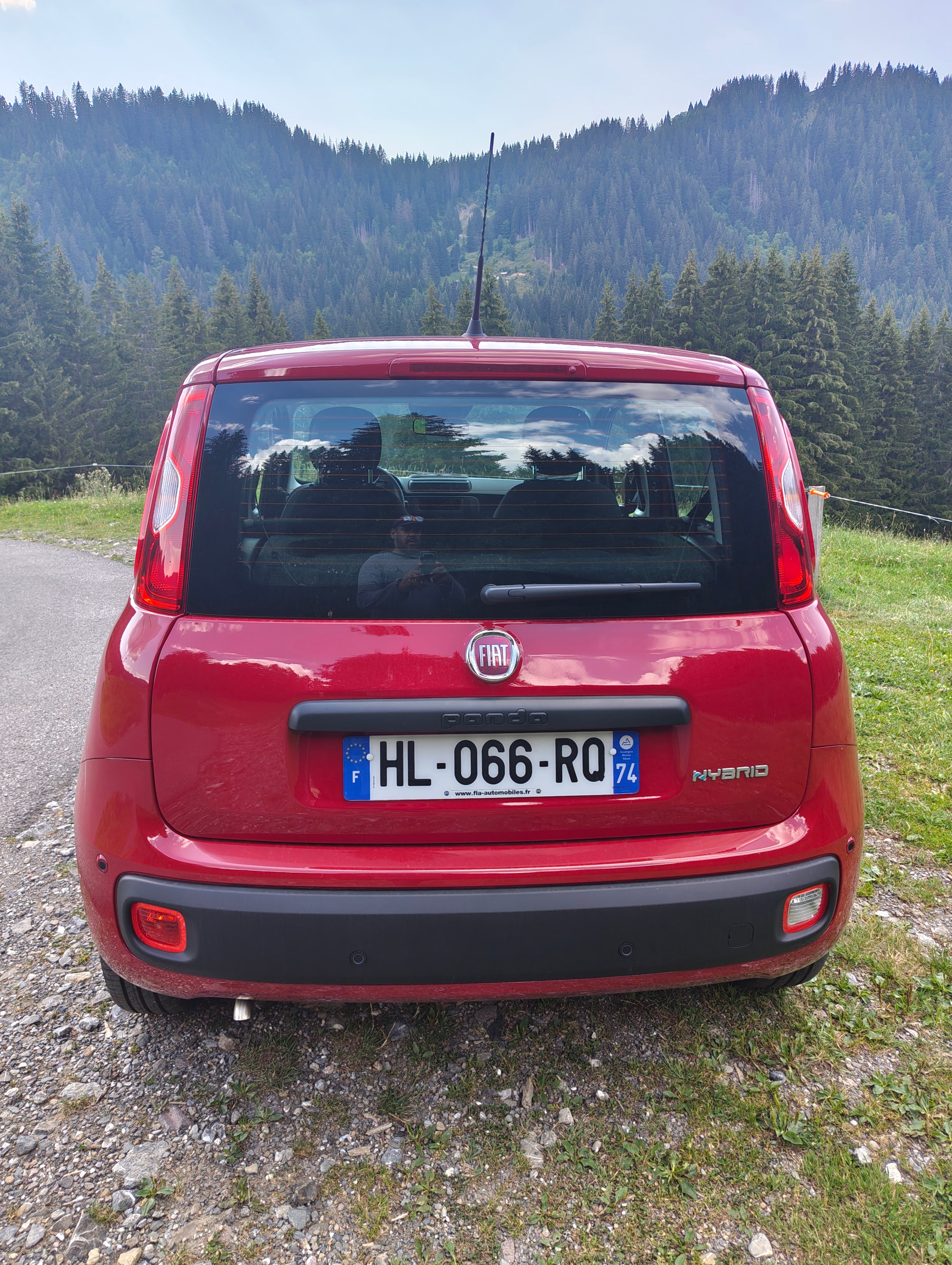 Fiat Panda avec GPS