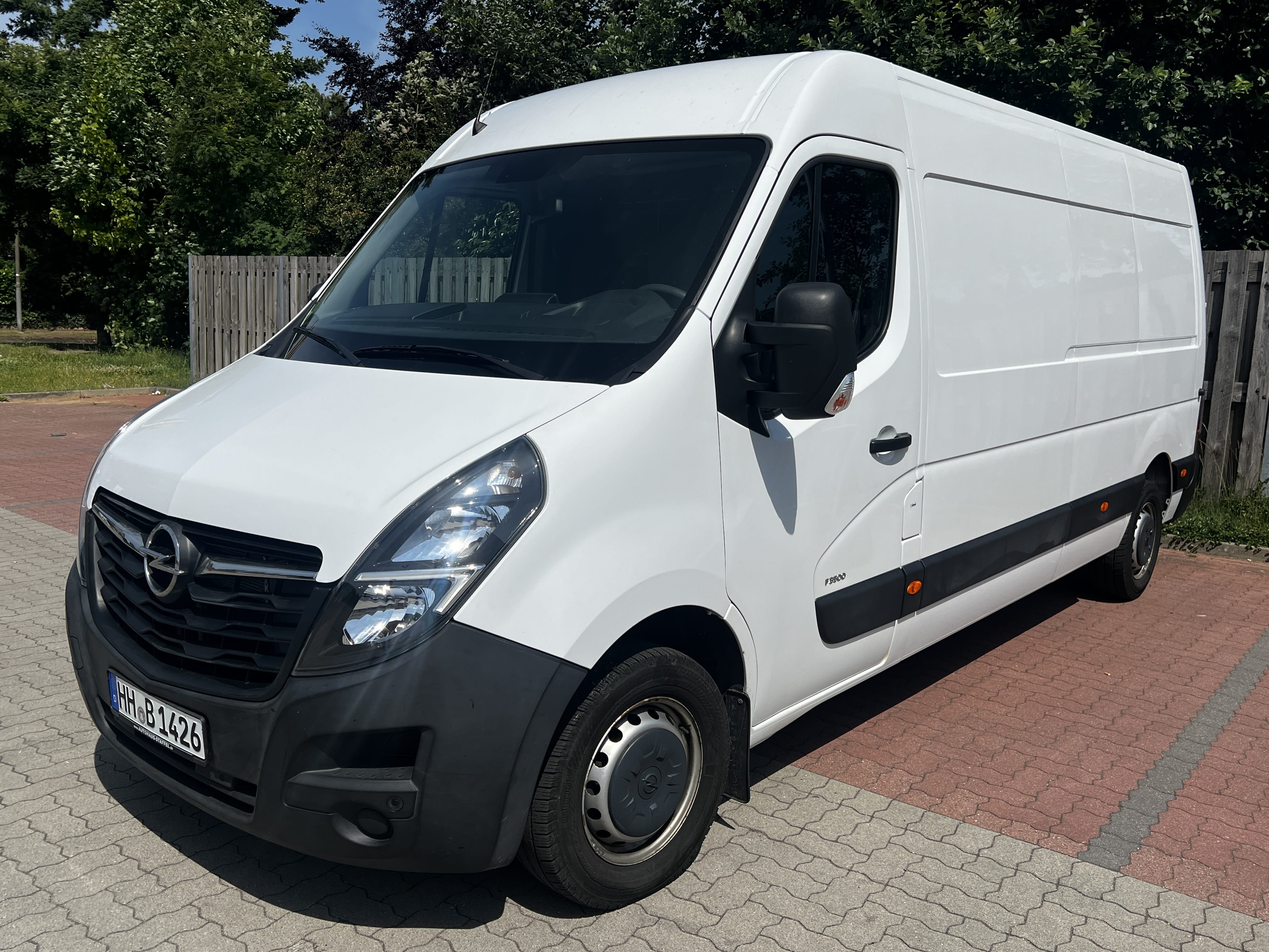 Opel Movano Transporter / Großraum-Kastenwagen / 13m³ / lang und hoch / L3H2 / 179 PS, 2021, Diesel, Automatik