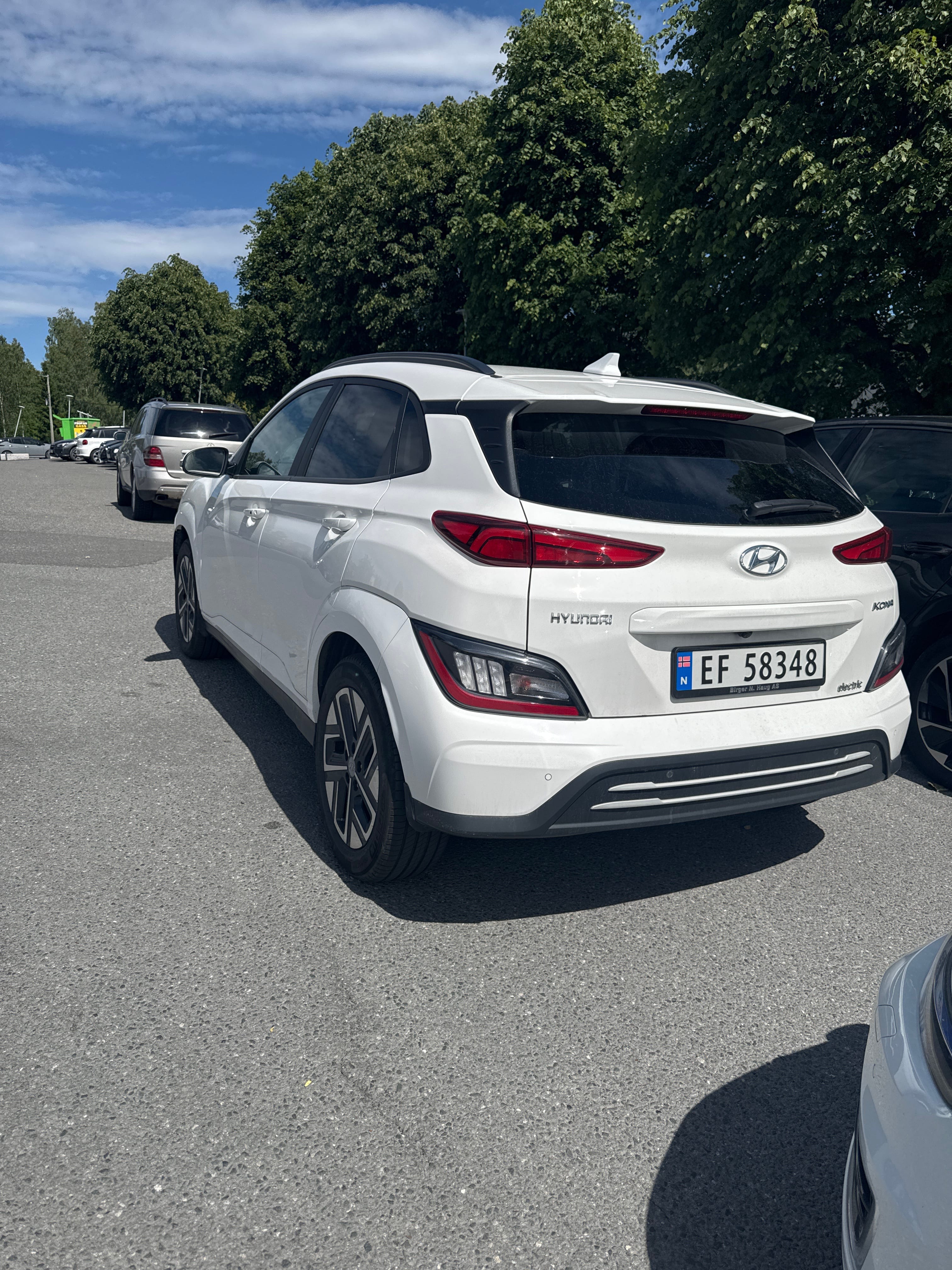 Hyundai Kona Electric med GPS