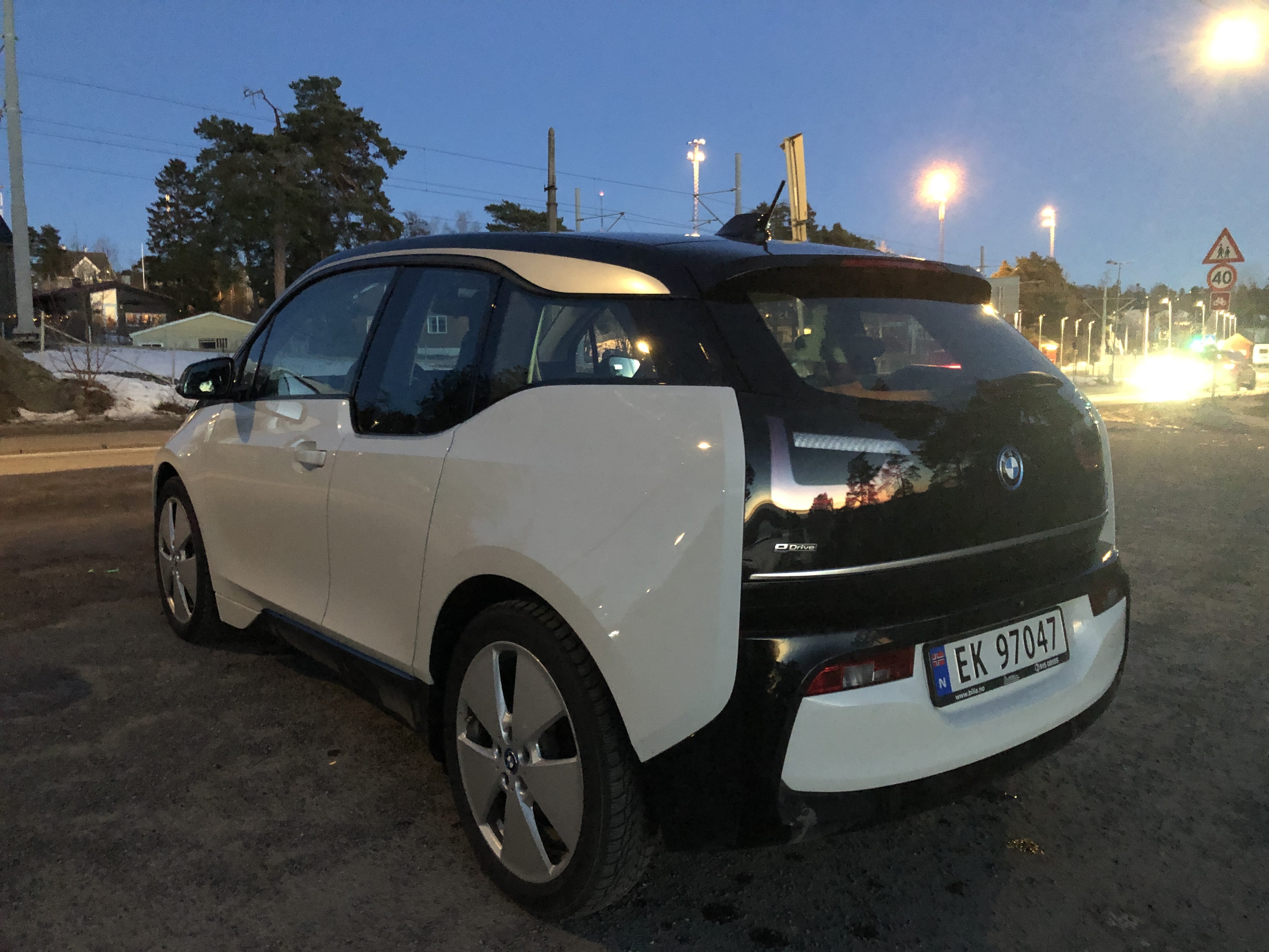BMW i3 med GPS