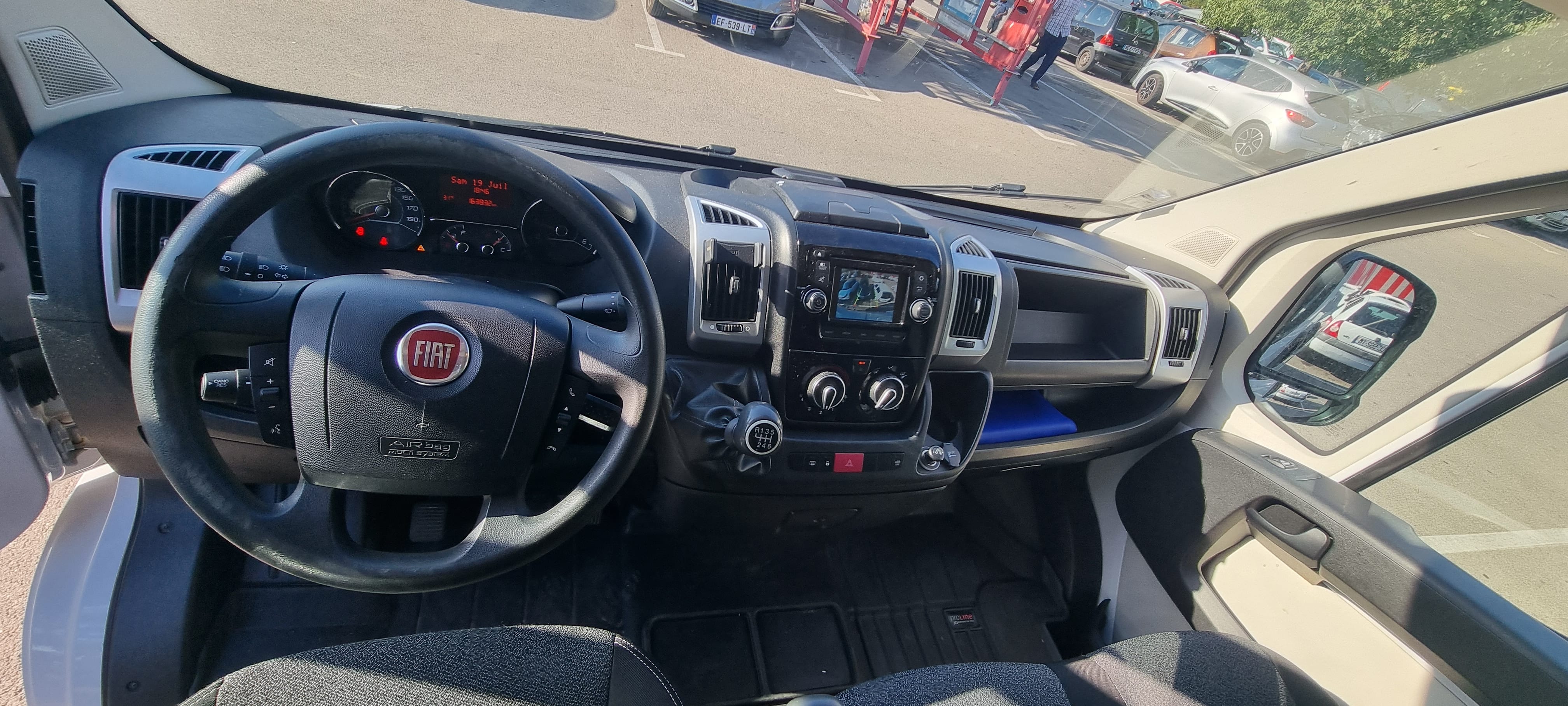 Fiat Ducato 12 m³ avec diable avec GPS