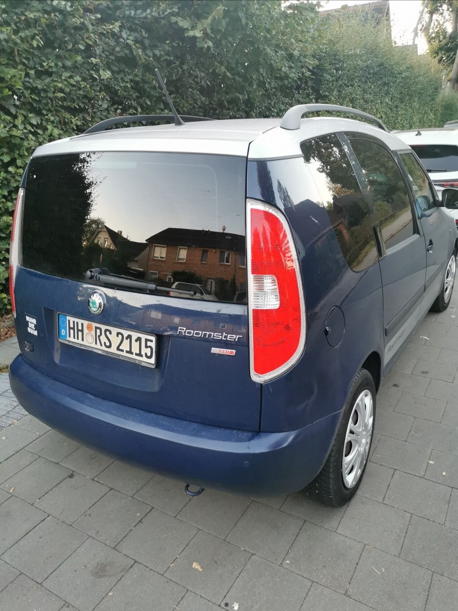 Skoda Roomster wie Kombi mit Cabrio Feeling ;-) con Aire acondicionado