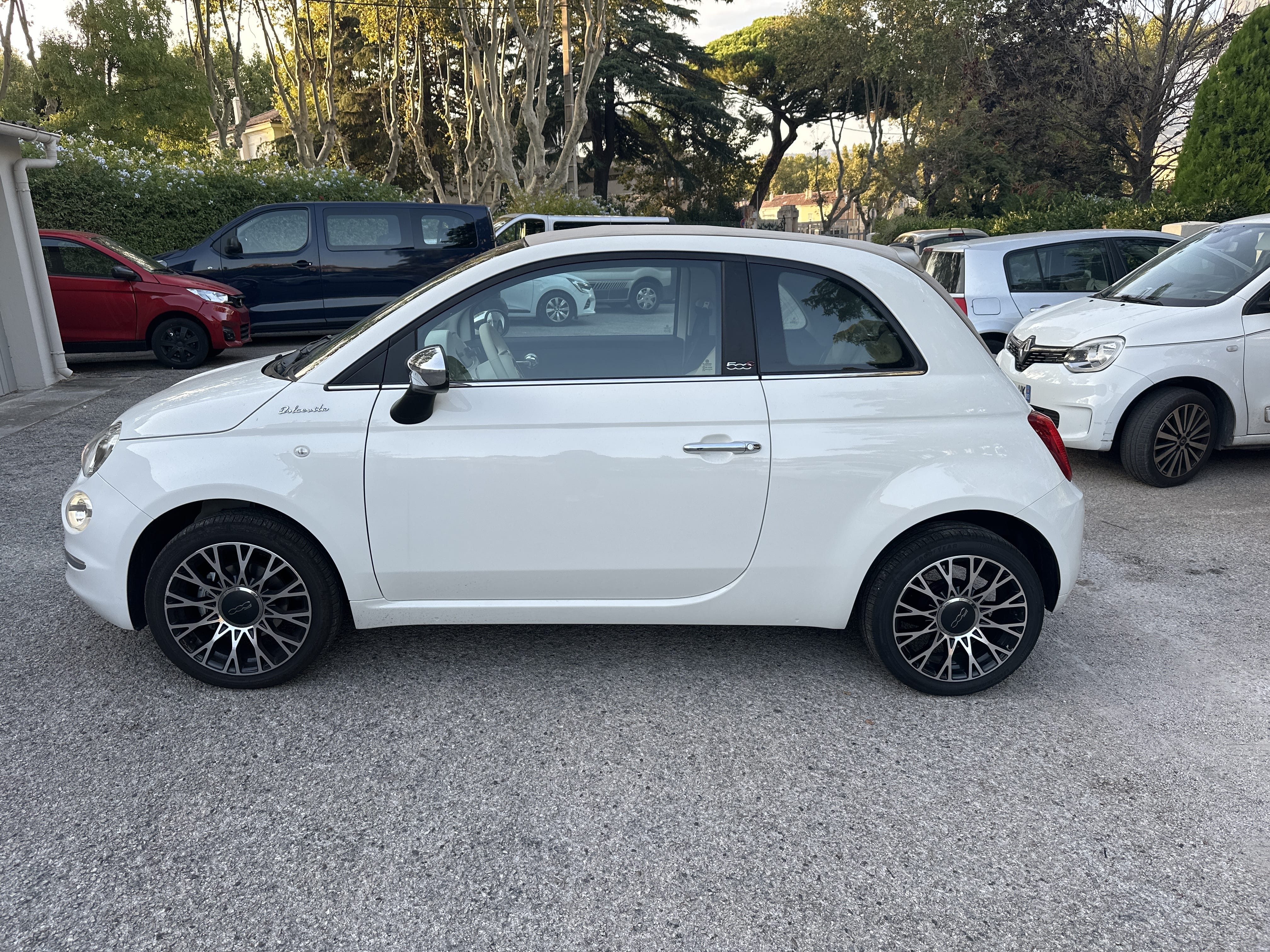 Fiat 500 C Hybride avec Climatisation