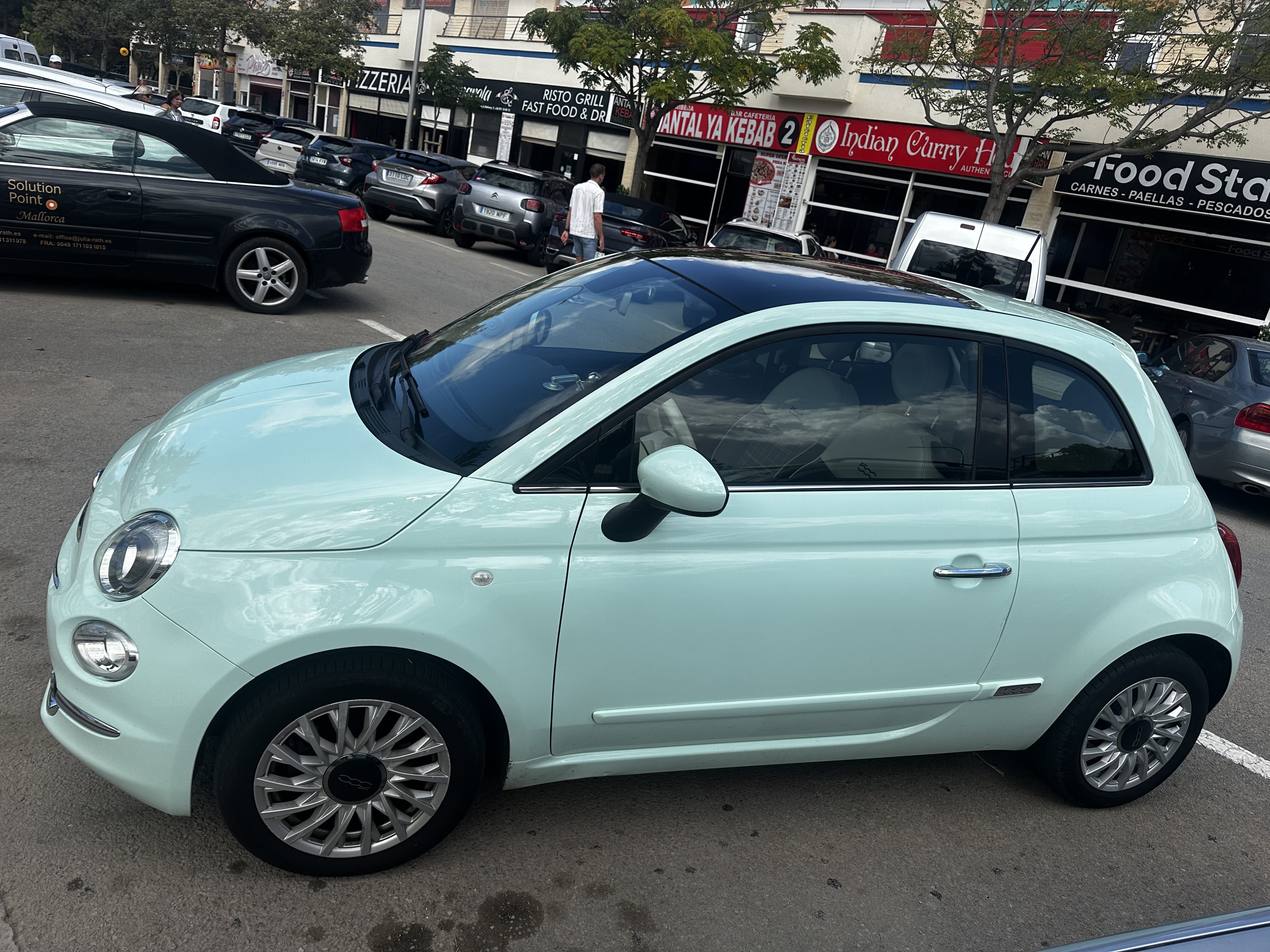Fiat 500 med Bluetooth audio