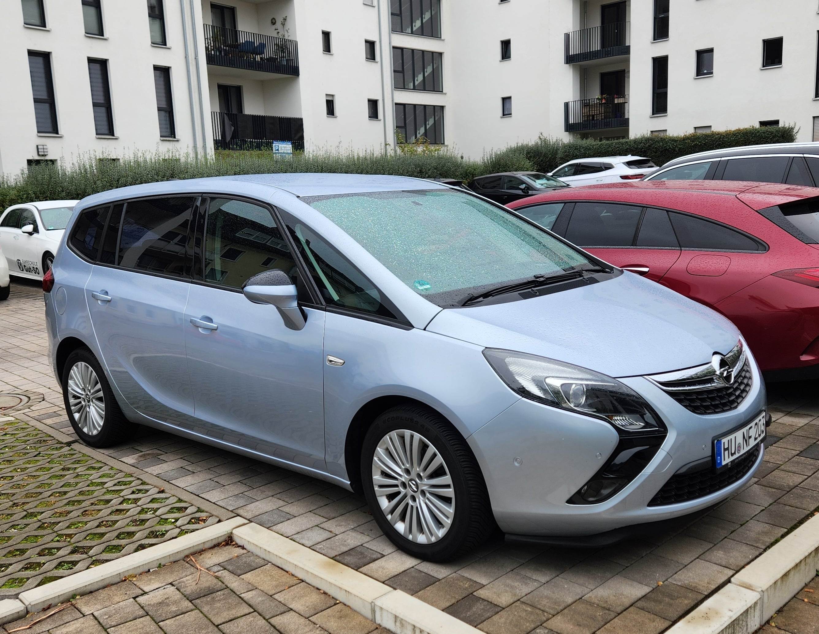 Opel Zafira Tourer 1.4, 2016, Super 95, 7 Sitze