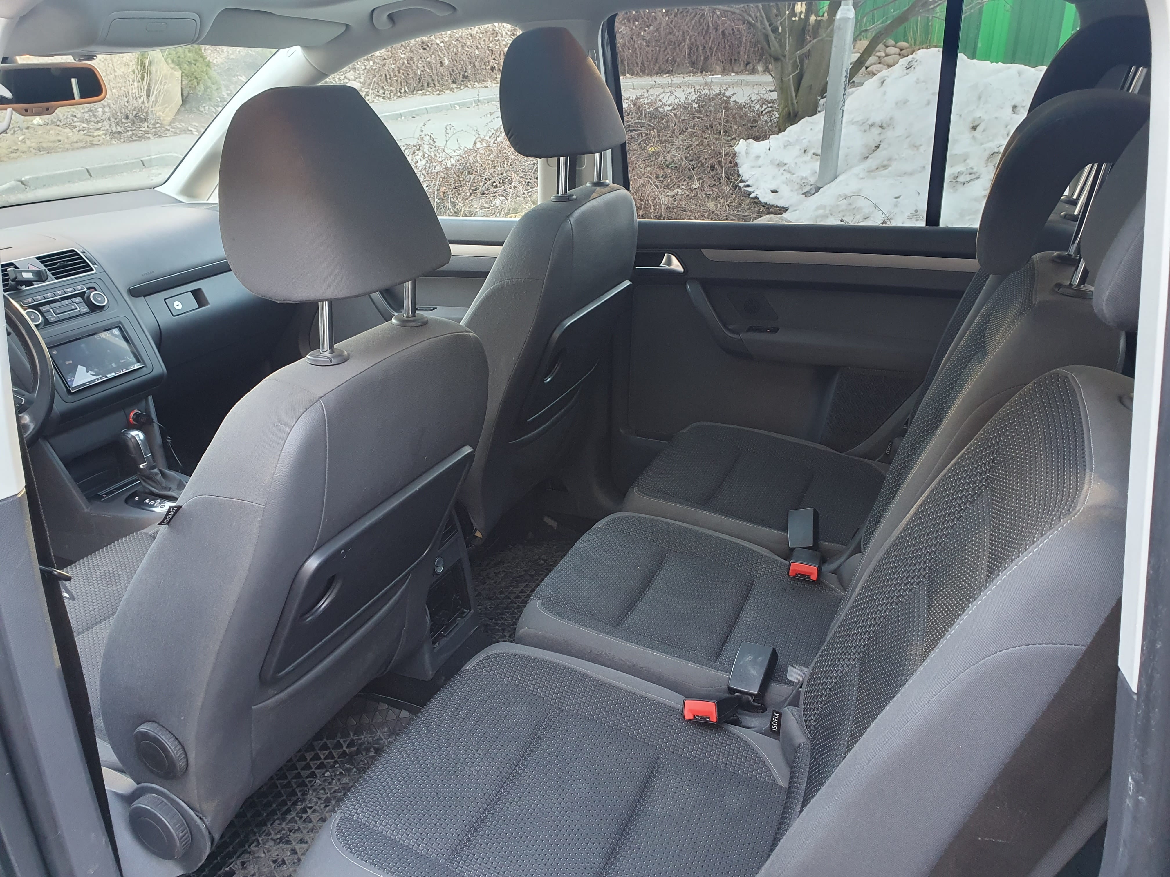 Volkswagen Touran familiebil med Dashcam