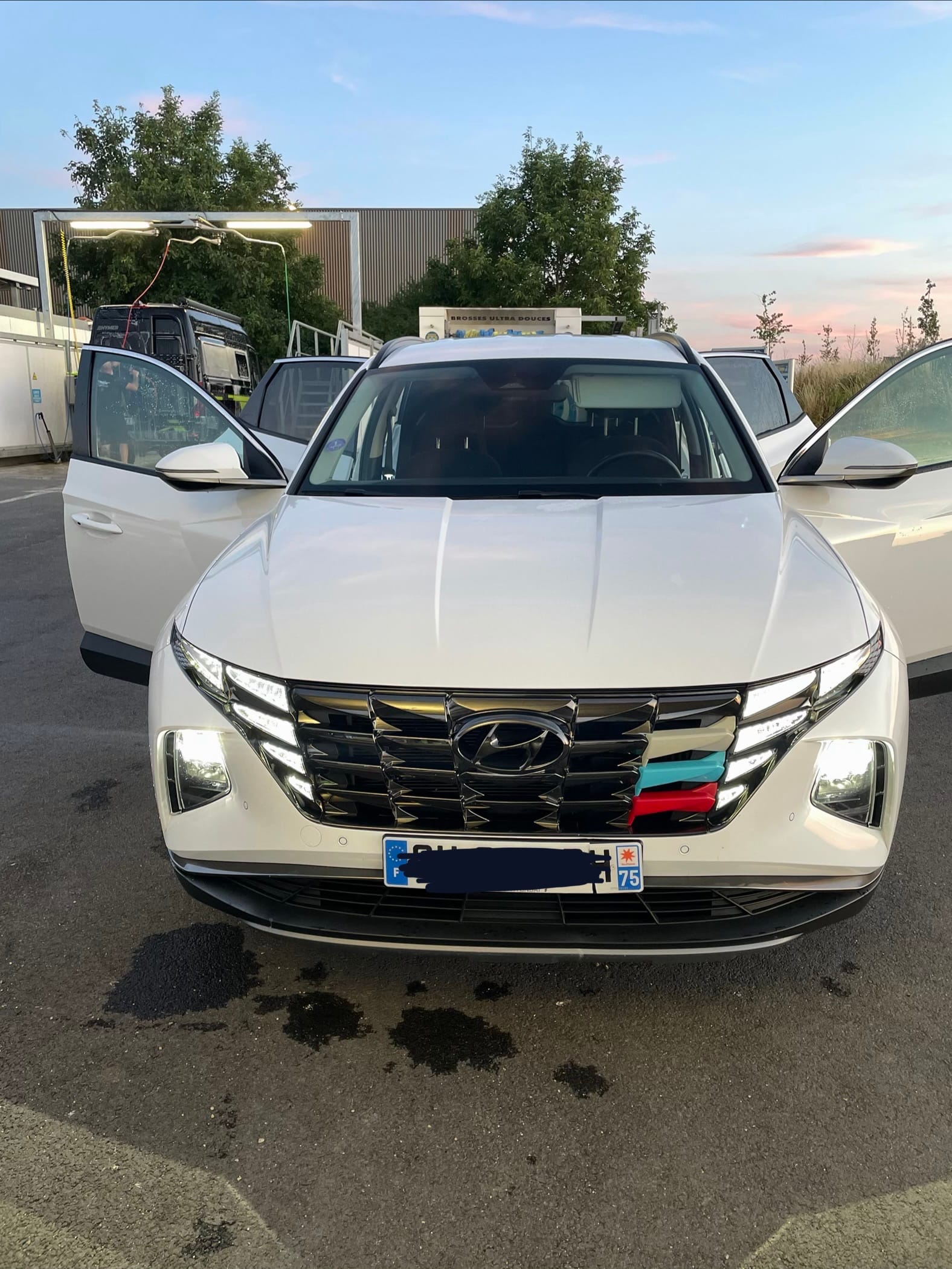 Hyundai Tucson Hybride, 2022, Essence 95 / Électrique (hybride), automatique