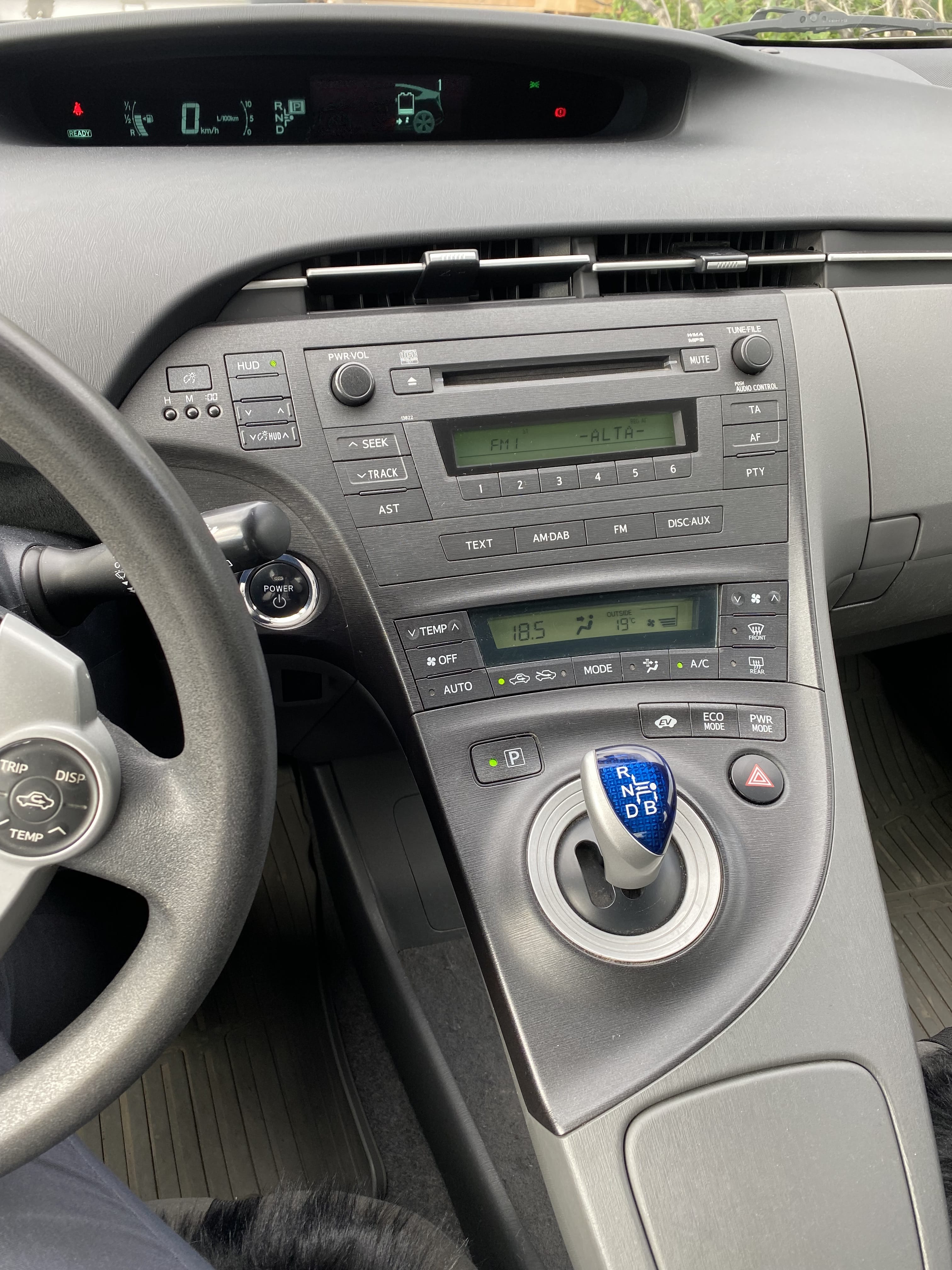 Toyota Prius med Vinterdekk