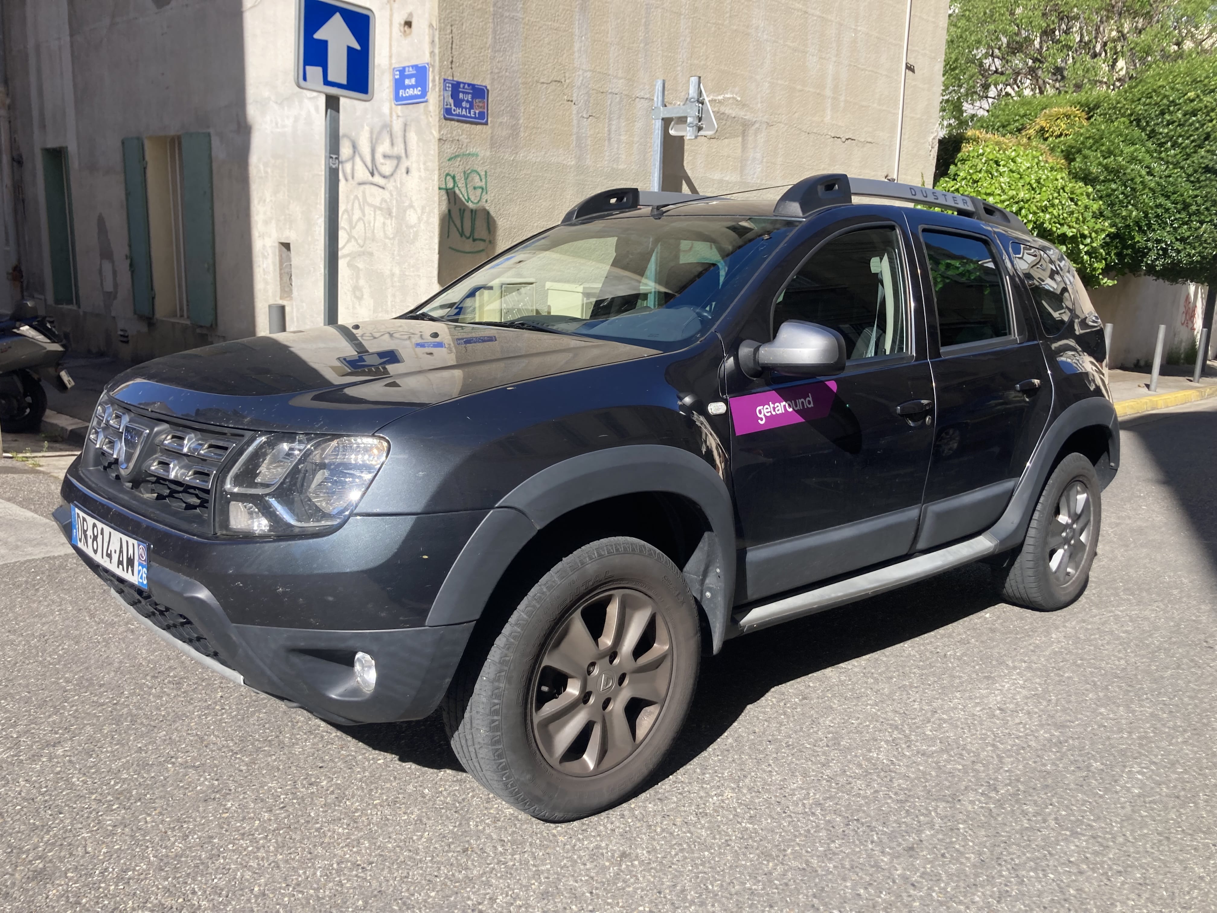 Dacia Duster : grand coffre, métro Perier, 2015, Diesel