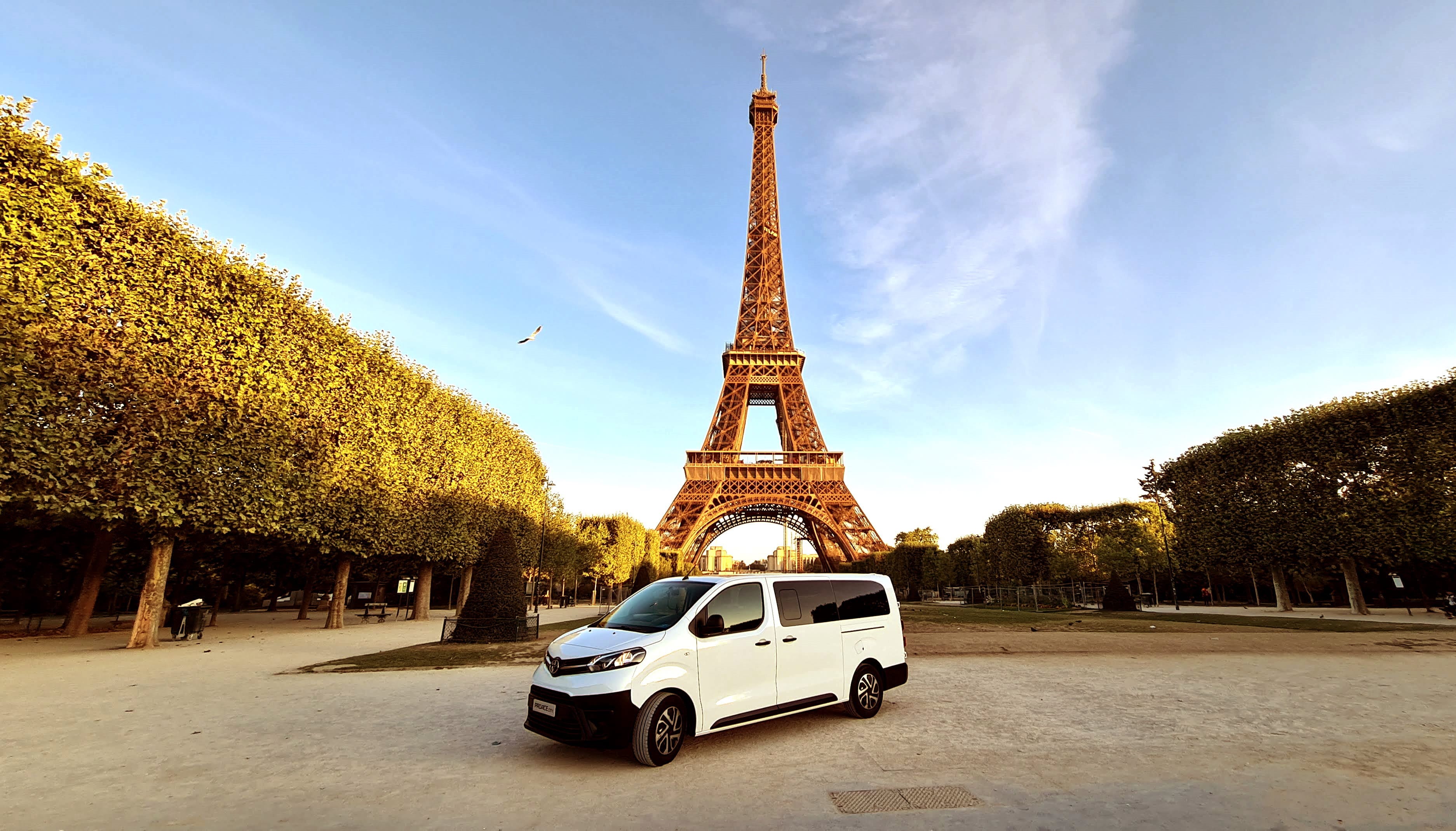 Toyota Proace Combi  Blanc - 9 places Climatisation GPS Android Auto & Apple CarPlay, 2021, Diesel, 9 places et plus