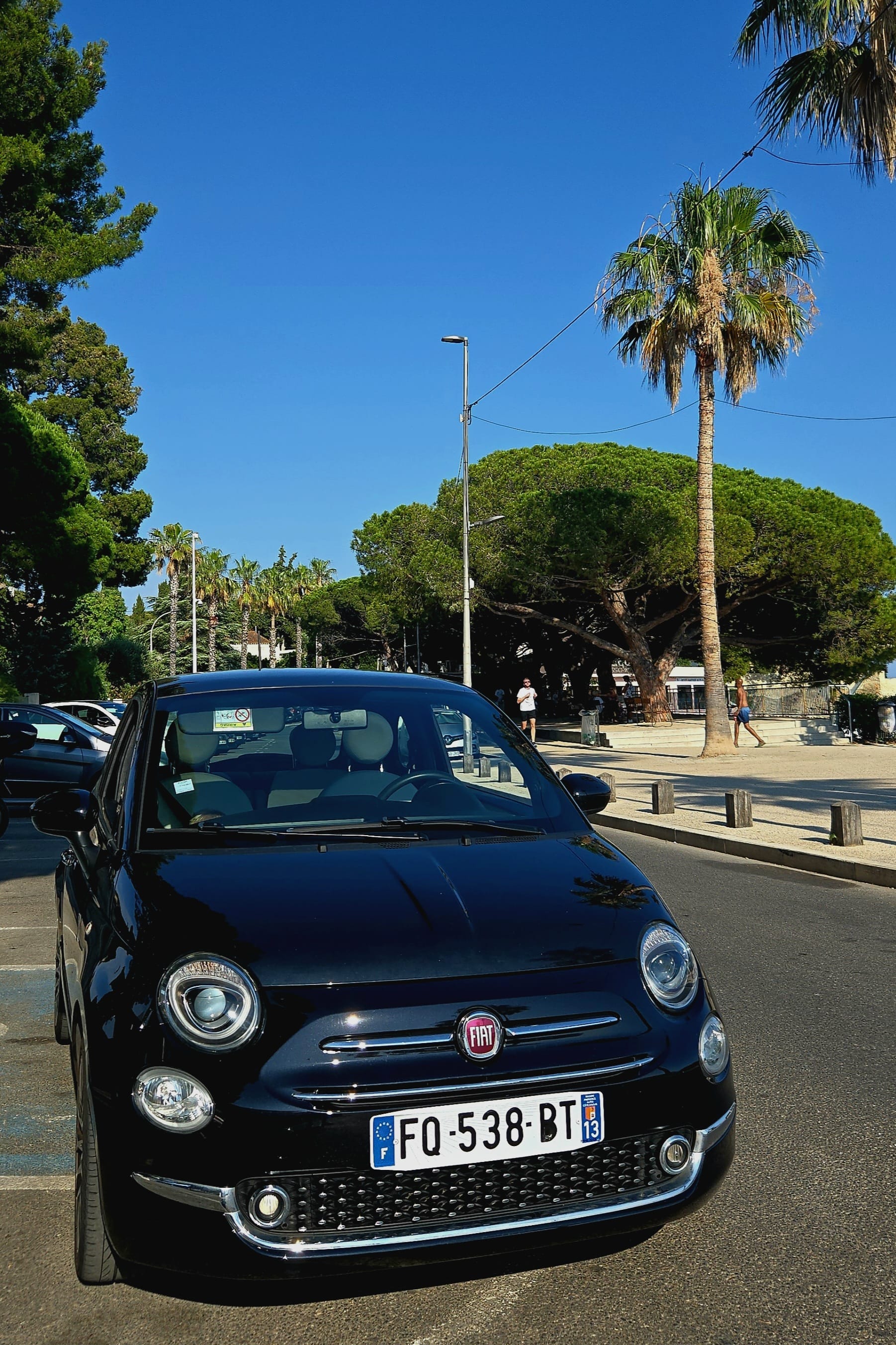 Fiat 500 avec GPS