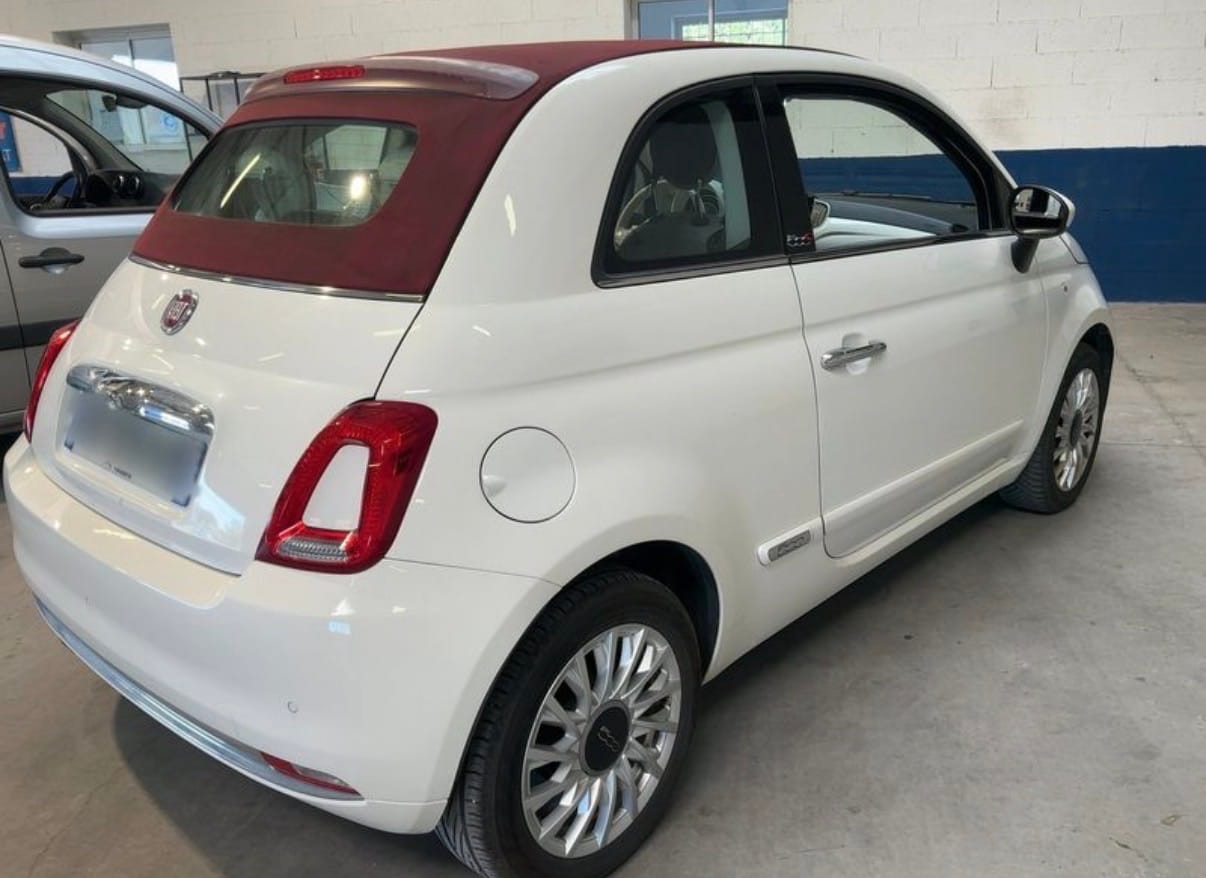 Fiat 500 C avec Caméra de recul