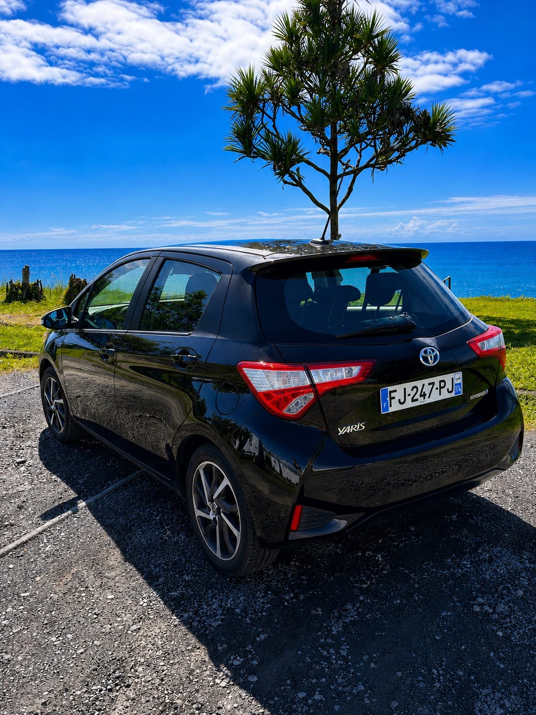 Toyota Yaris avec Siège bébé