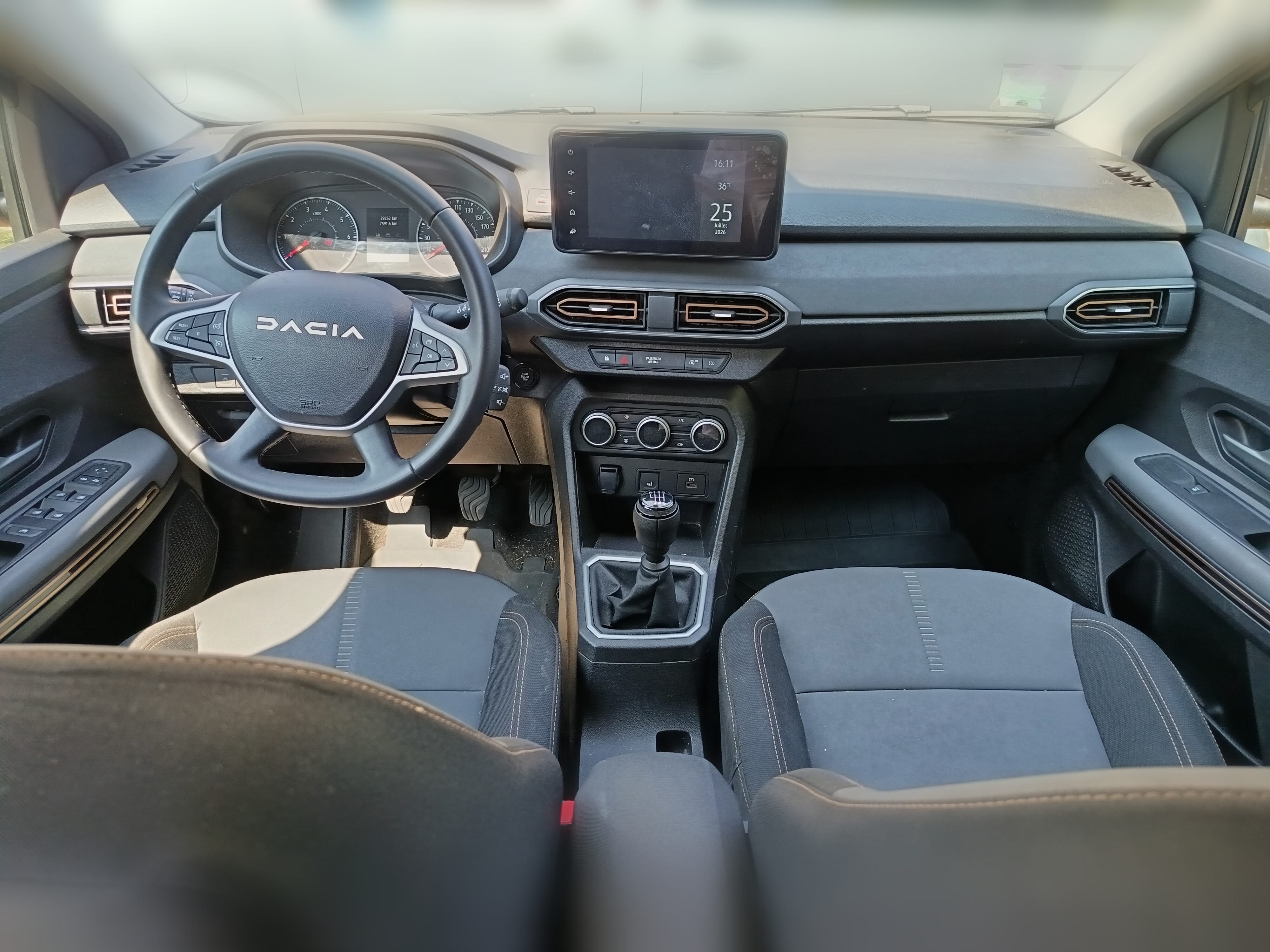 Dacia Jogger avec GPS