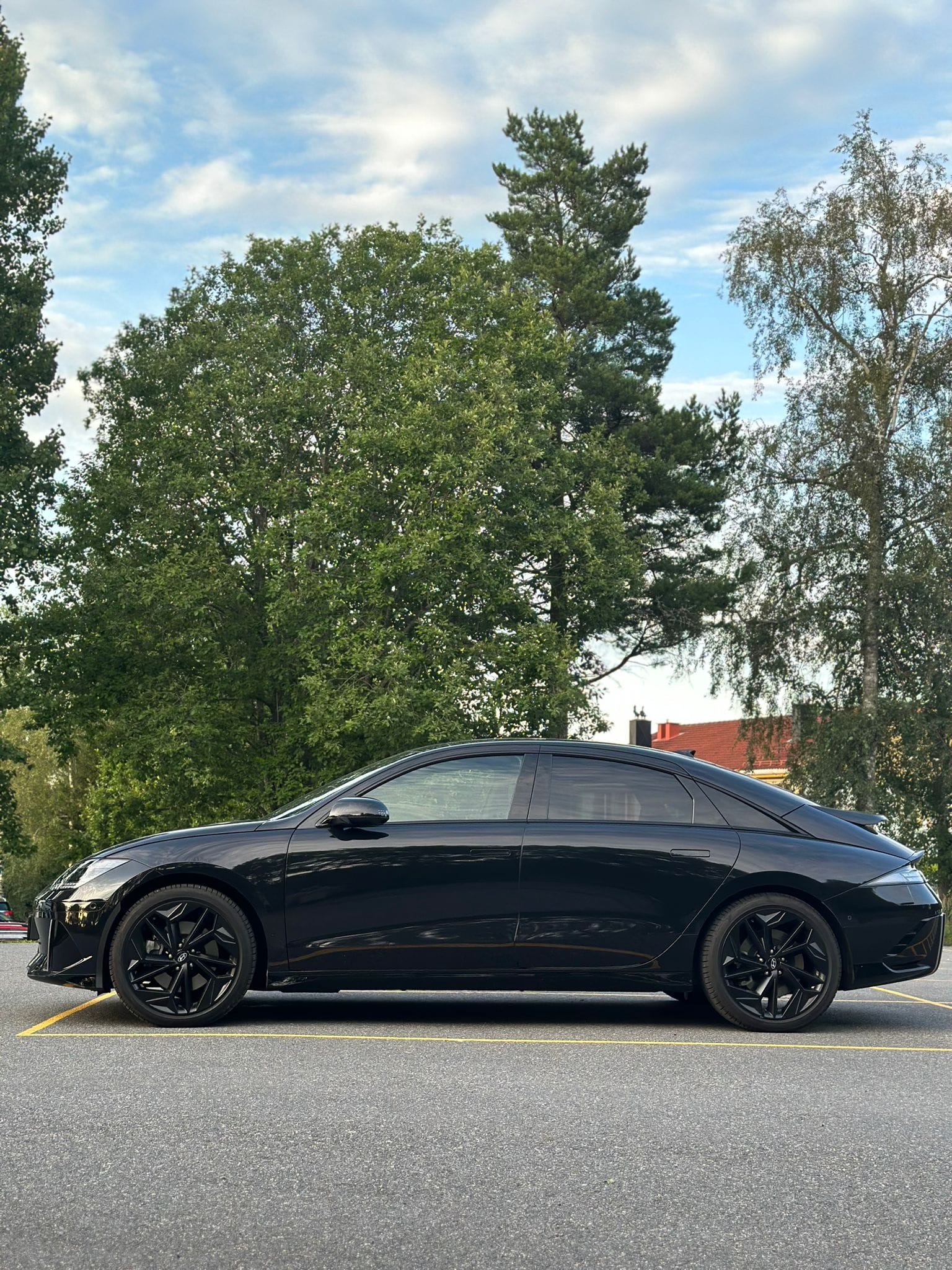 Hyundai Ioniq 6 med GPS