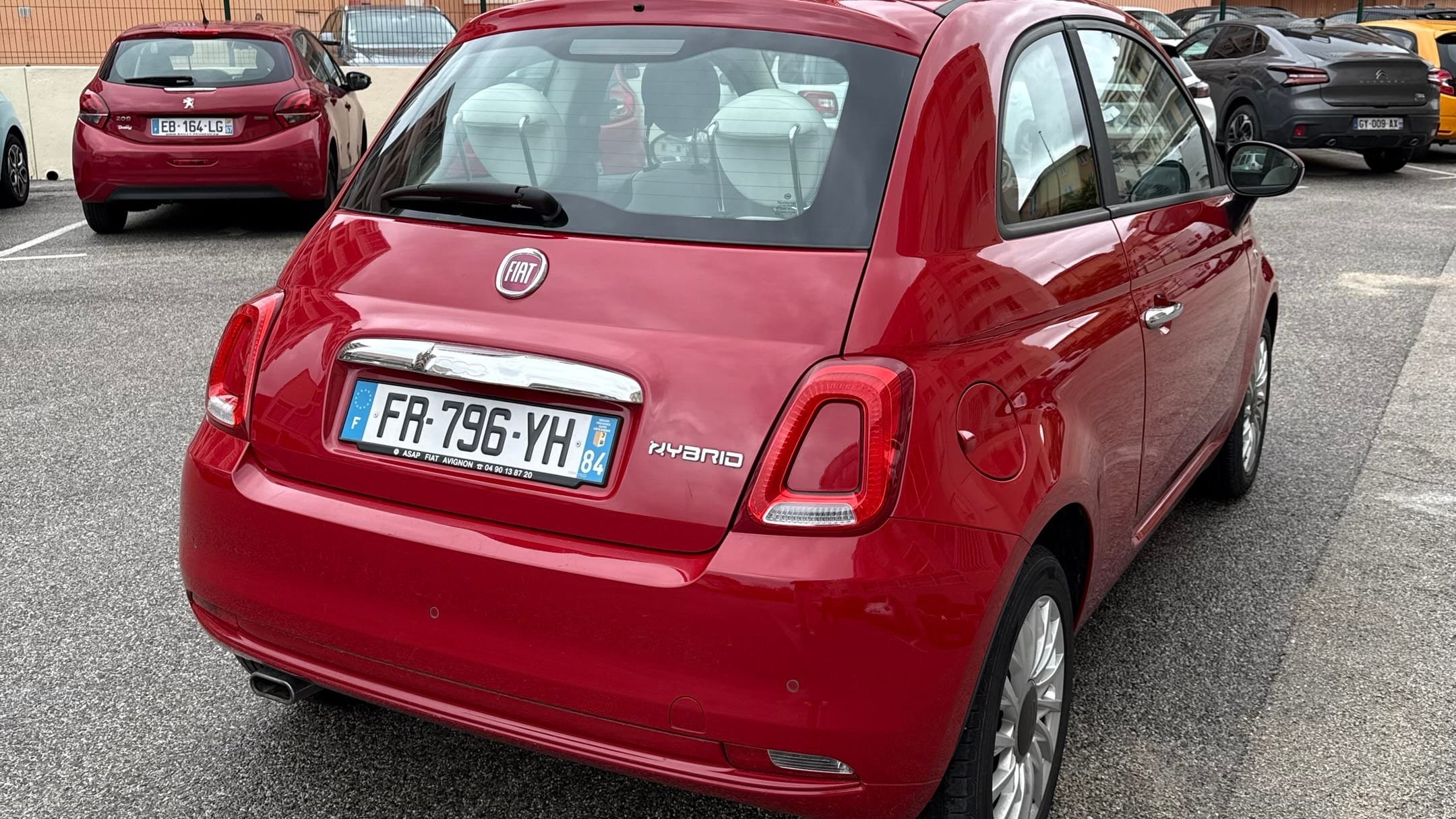 Fiat 500 Lounge avec GPS