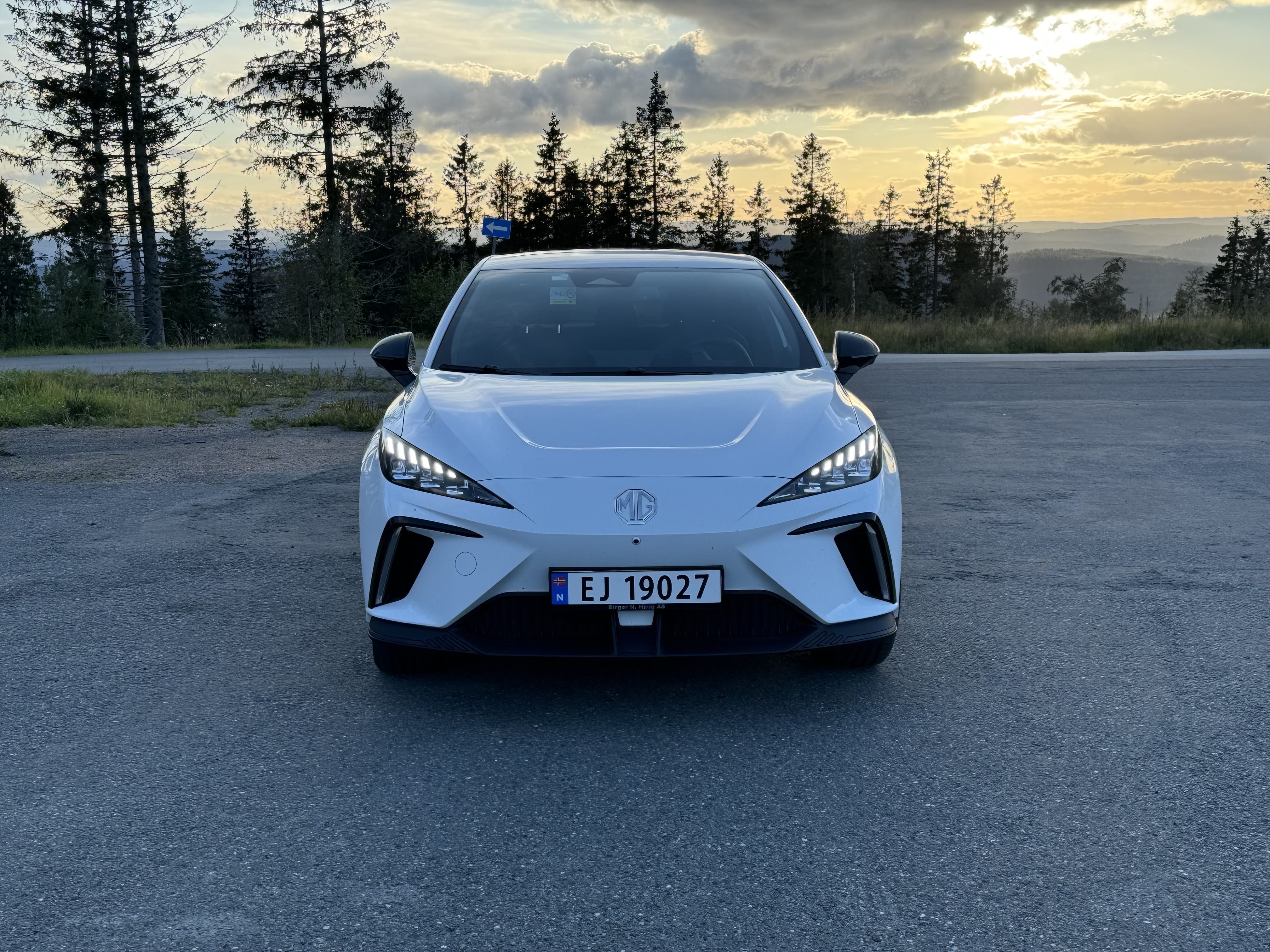 MG MG4 med Apple CarPlay
