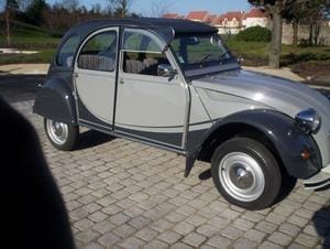 Citroen 2CV Charleston grise, 1986, Essence 95