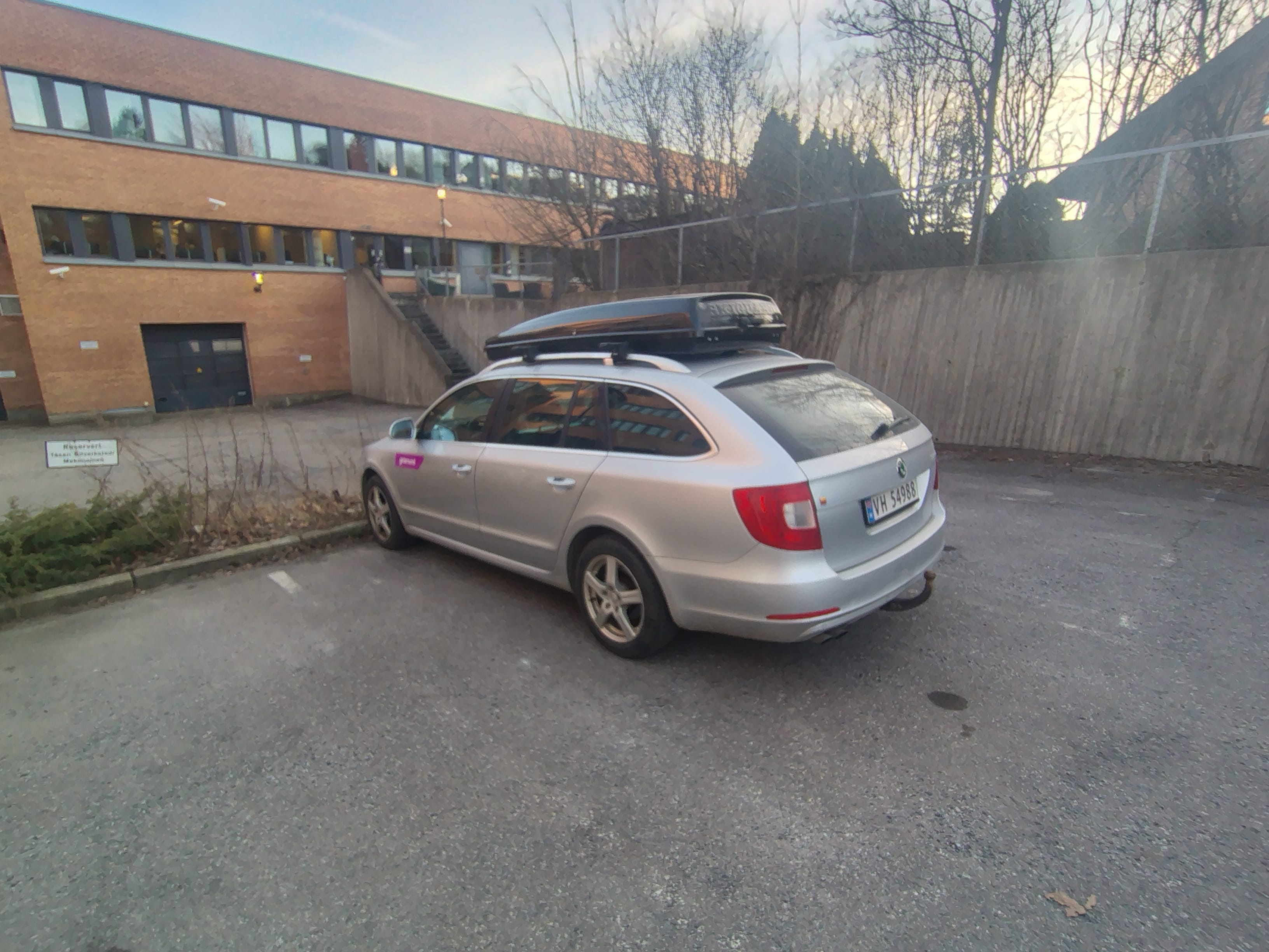 Skoda Superb med Cruisekontroll