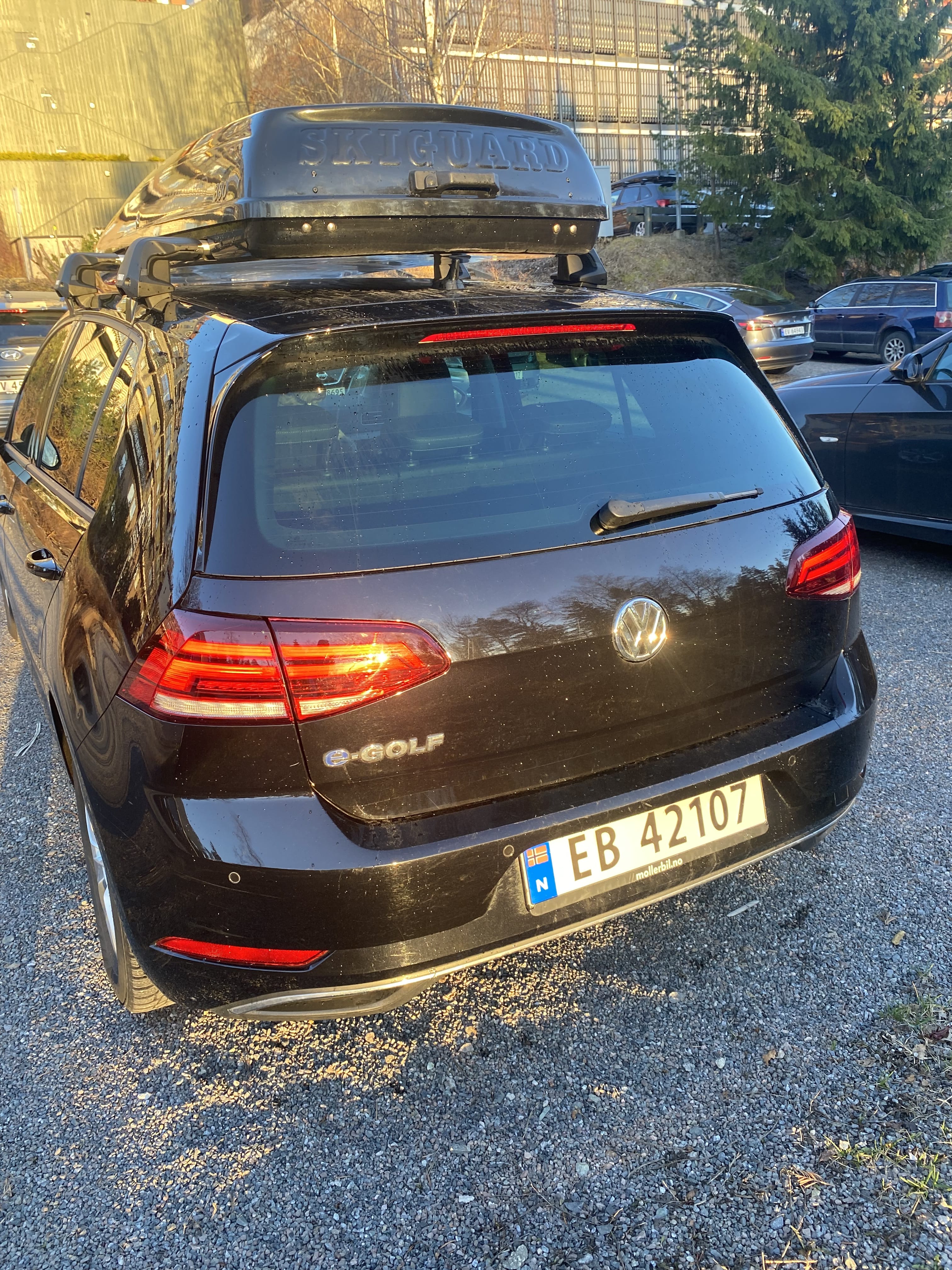 Volkswagen e-Golf med GPS