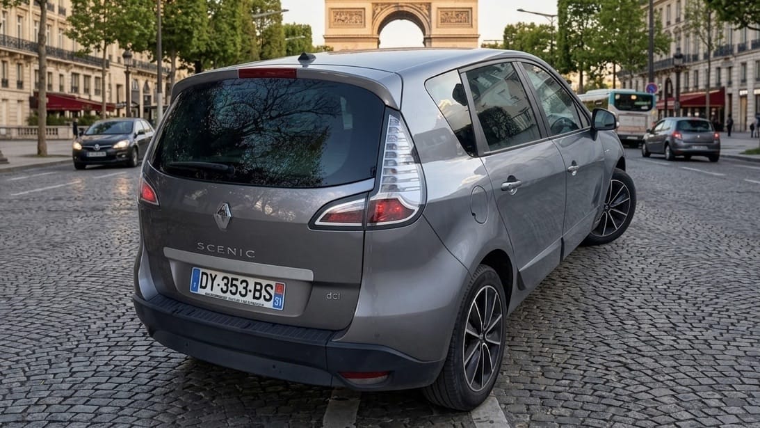 Renault Scenic avec Caméra de recul