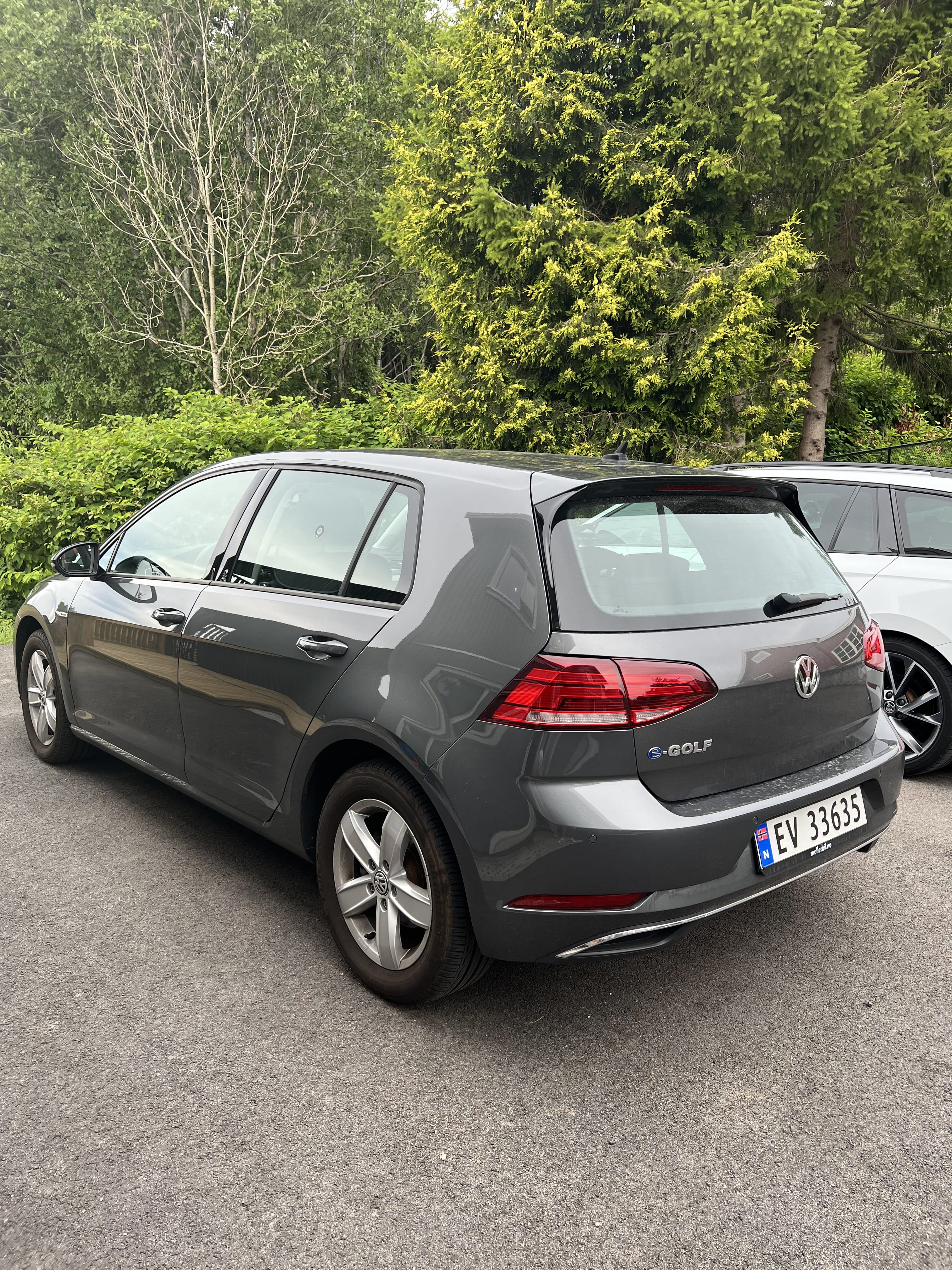 Volkswagen e-Golf med GPS