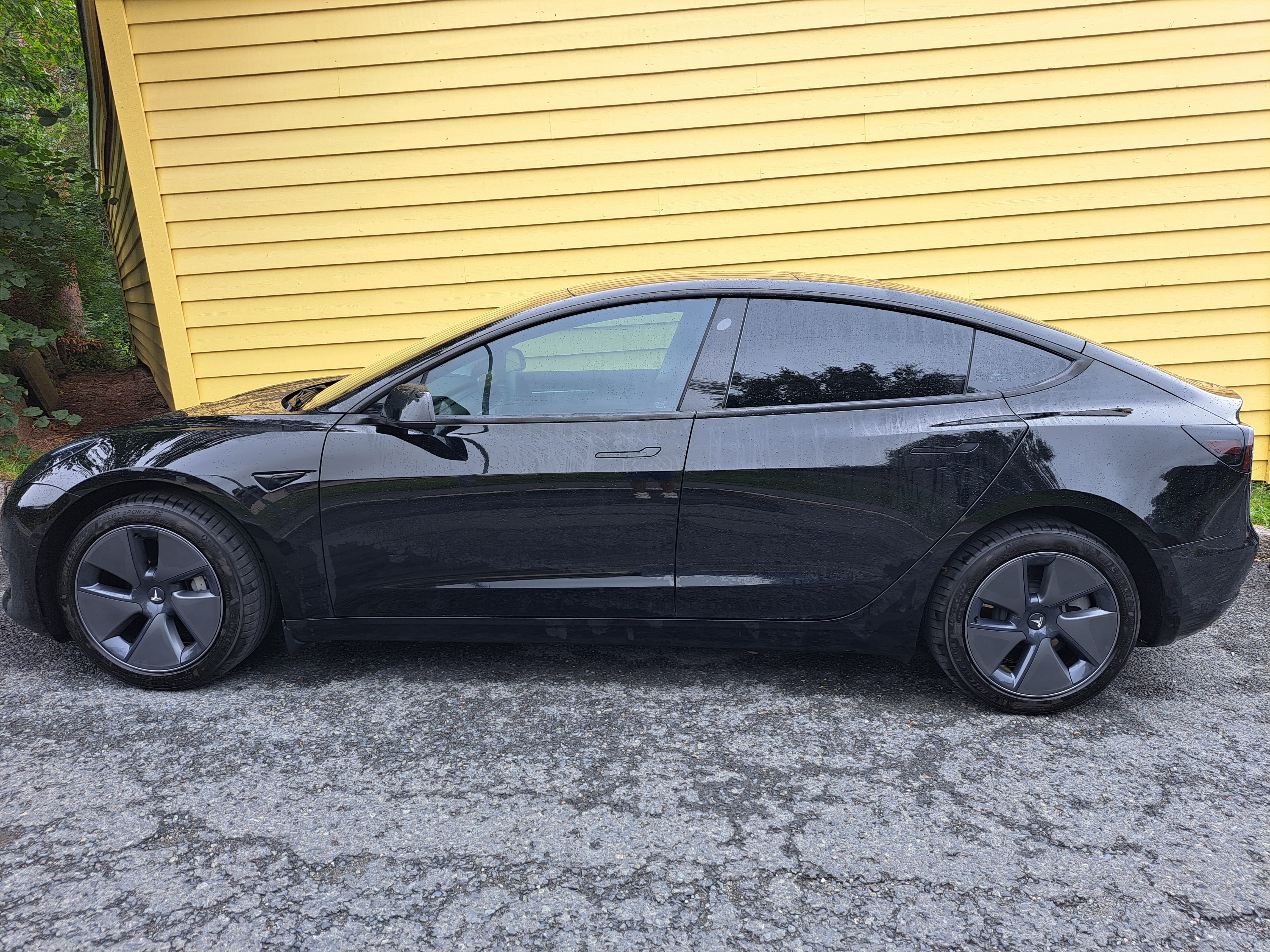 Tesla Model 3 med Aircondition