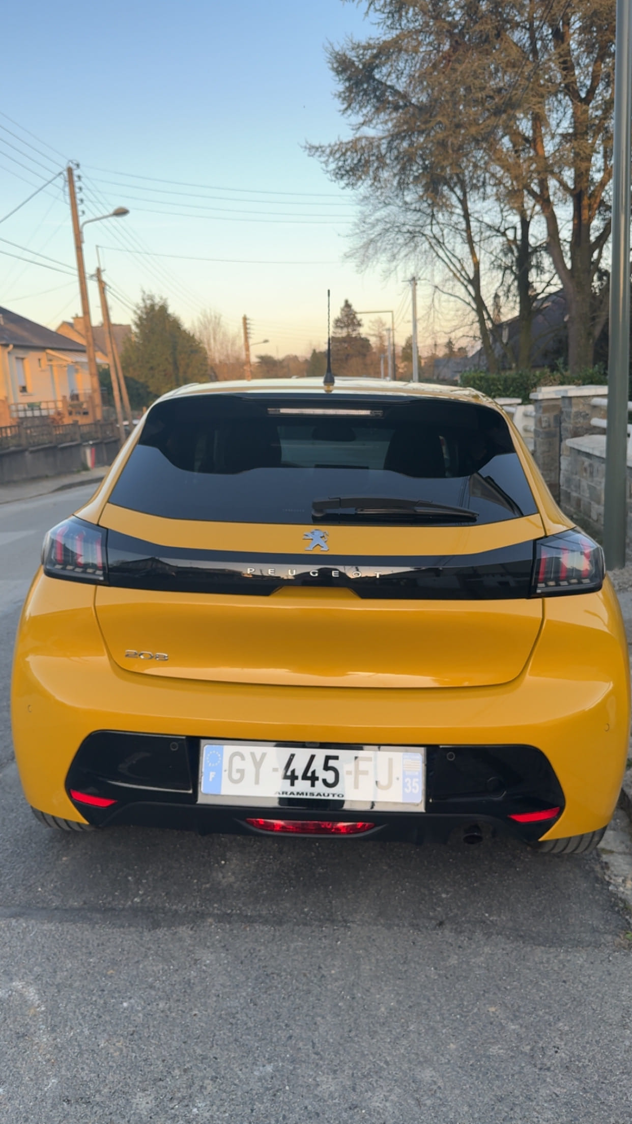 Peugeot 208 avec GPS