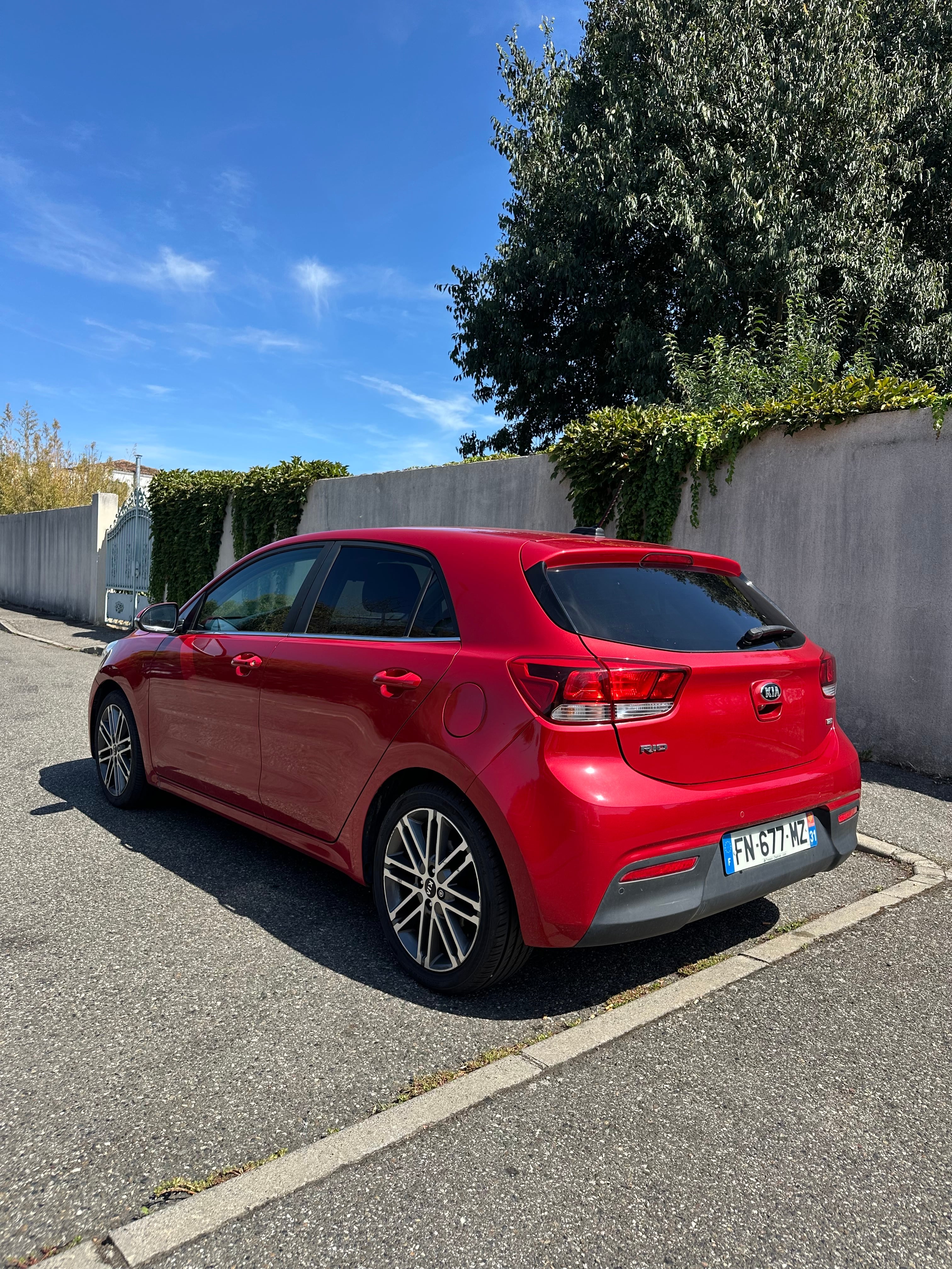 Kia Rio avec Régulateur de vitesse