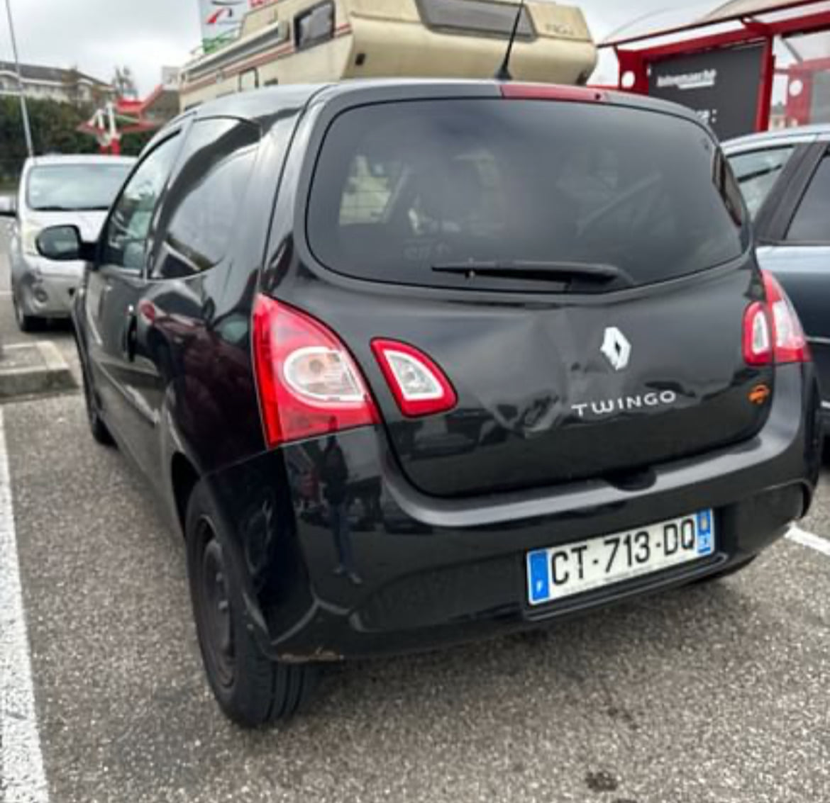 Renault Twingo II Noir Vignette avec Régulateur de vitesse