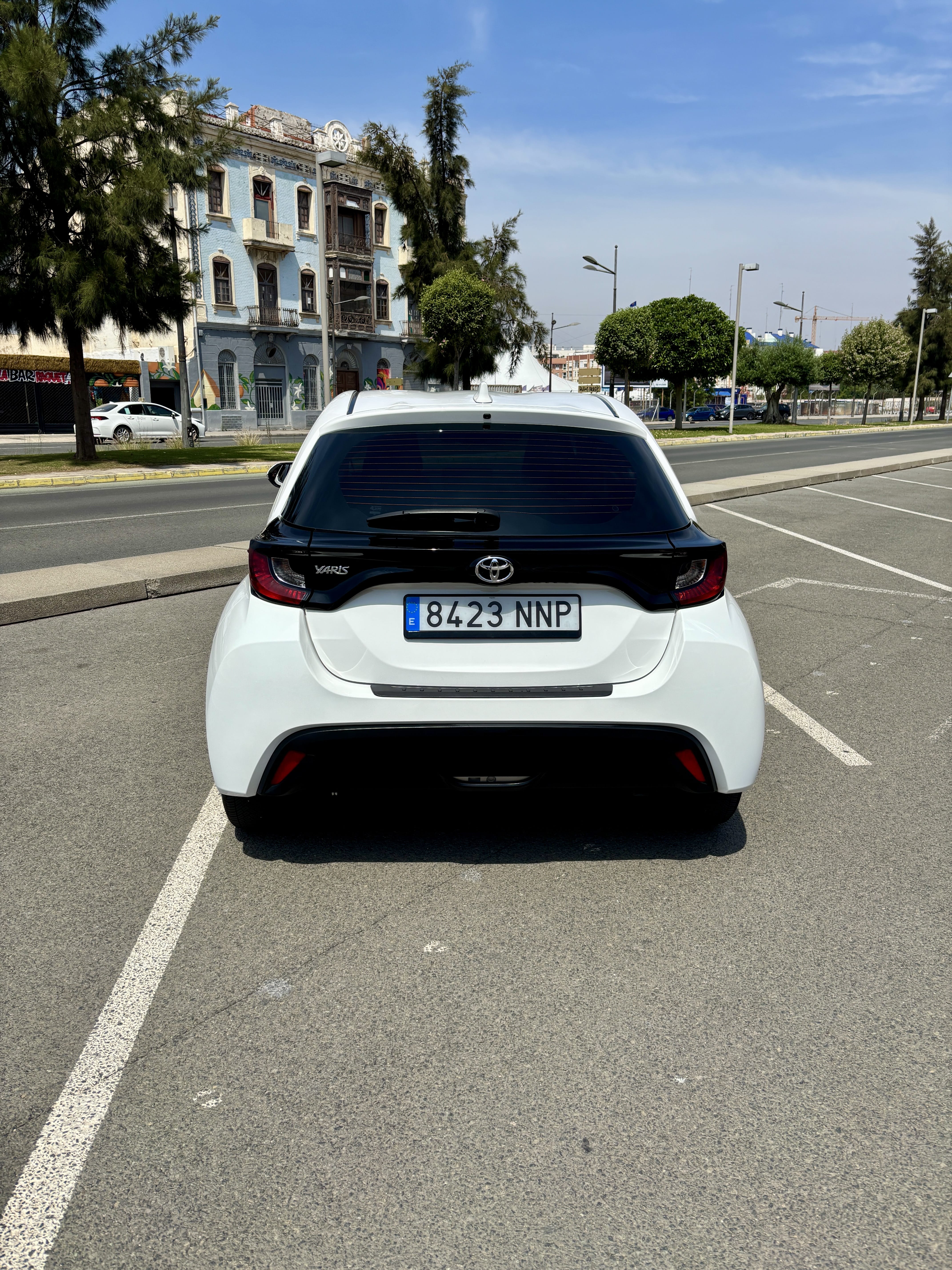 Toyota Yaris avec Siège bébé