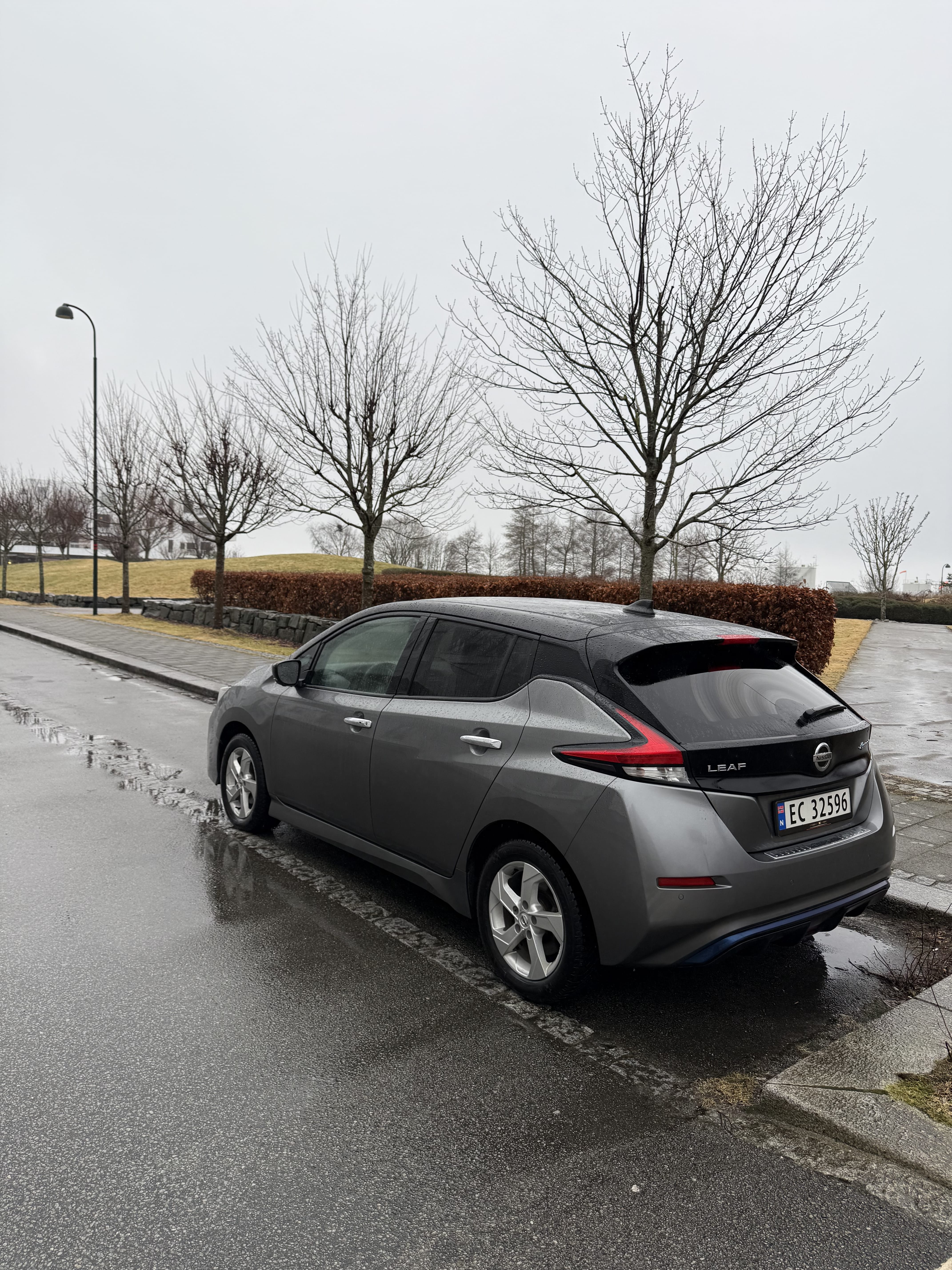 Nissan Leaf with GPS