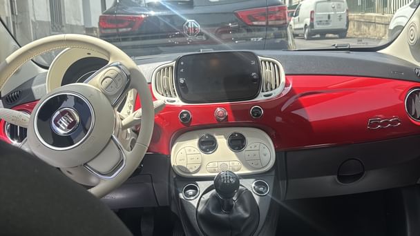 Fiat 500 con GPS