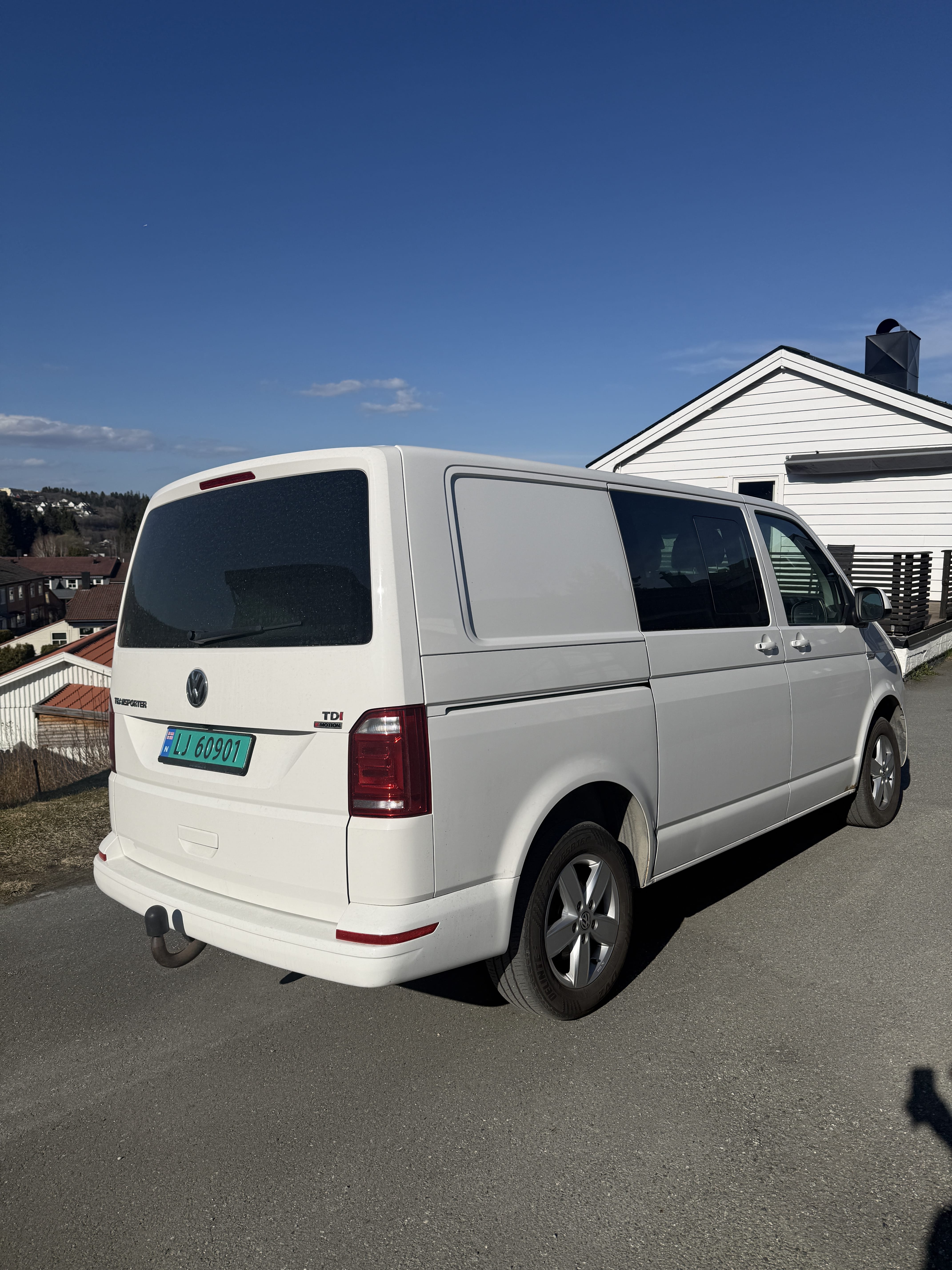 Volkswagen Transporter med Ryggekamera