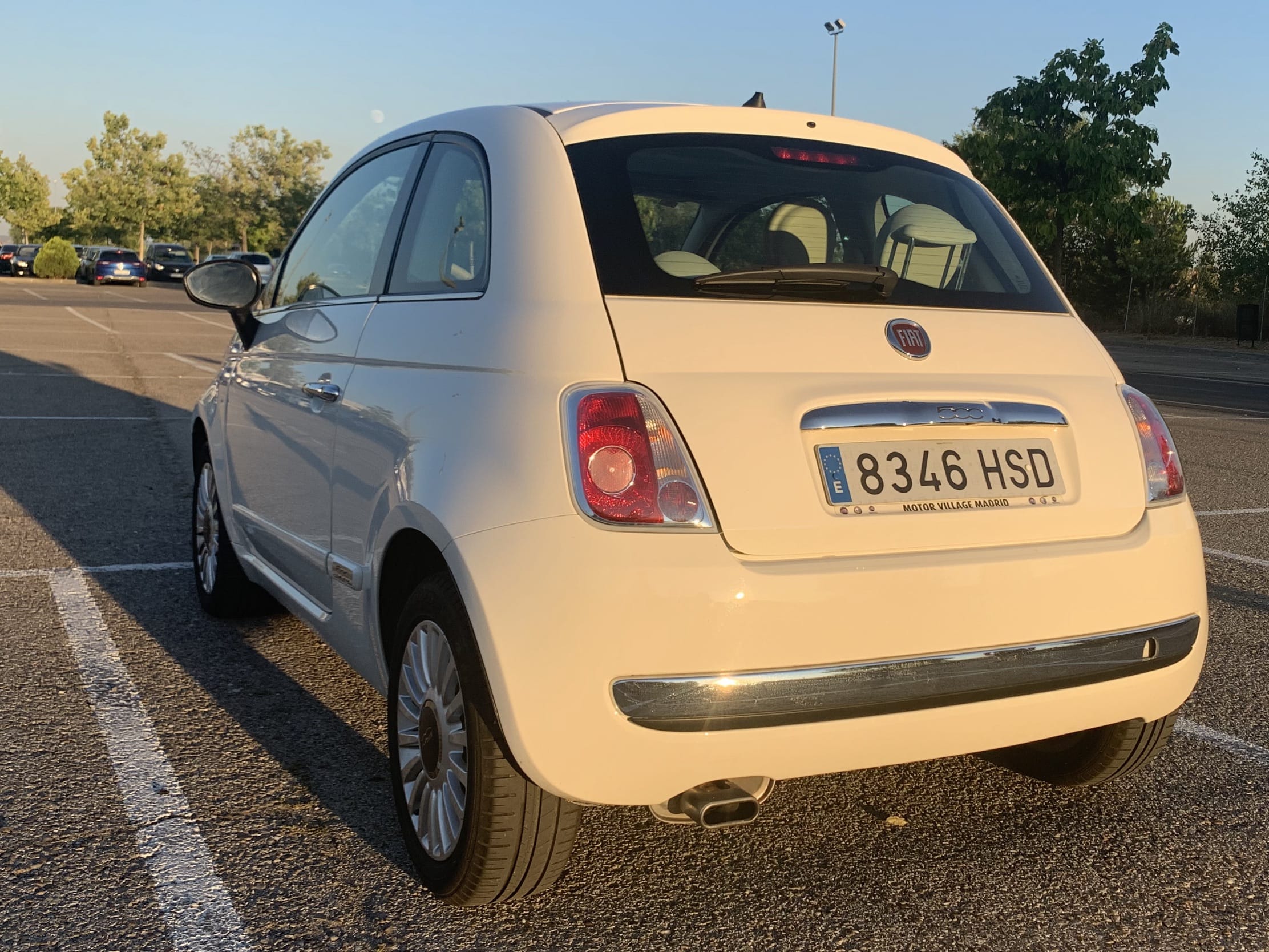 Fiat 500 Automático con Silla infantil