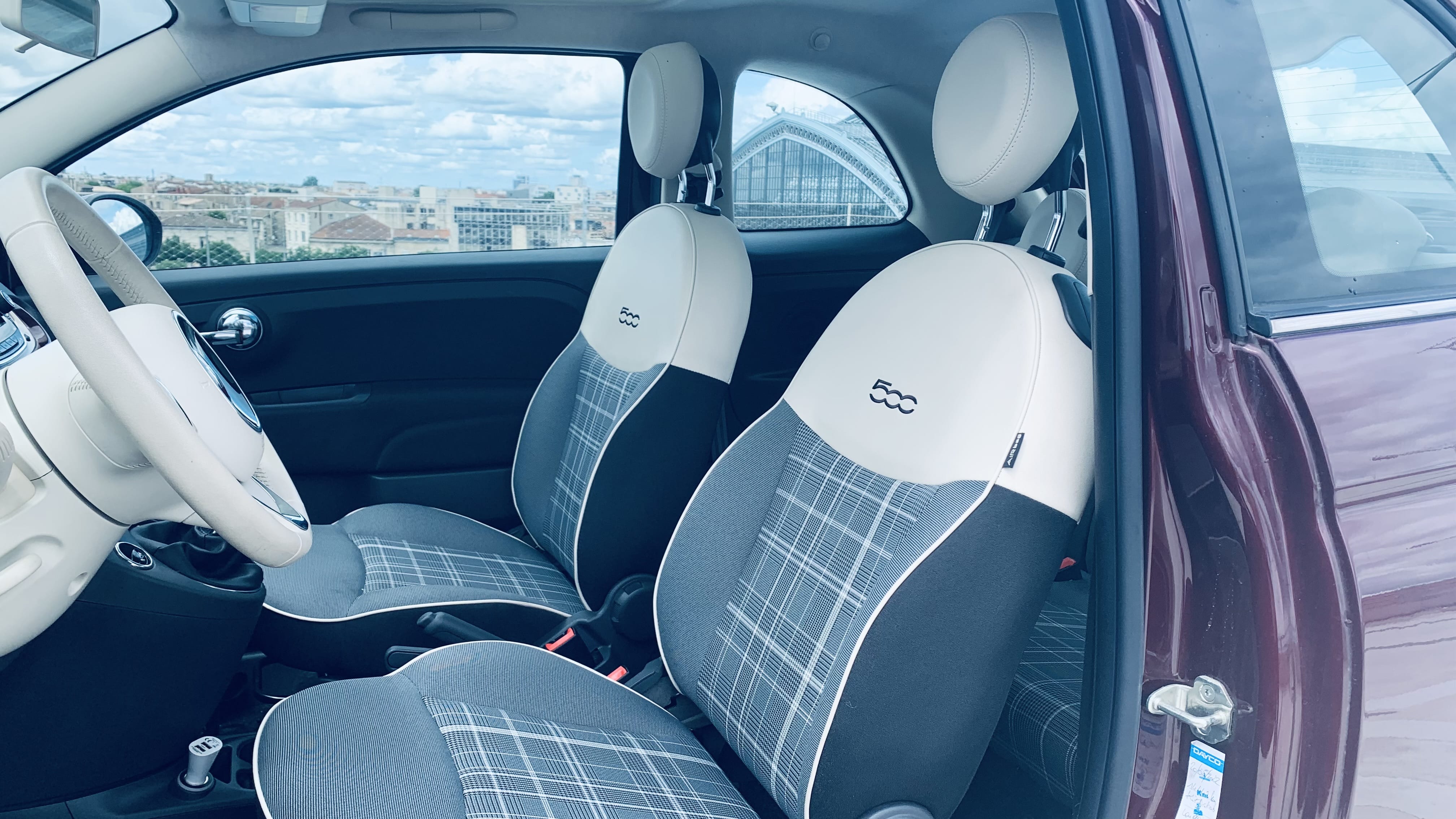 Fiat 500 Lounge 387 (Gare de Bordeaux)