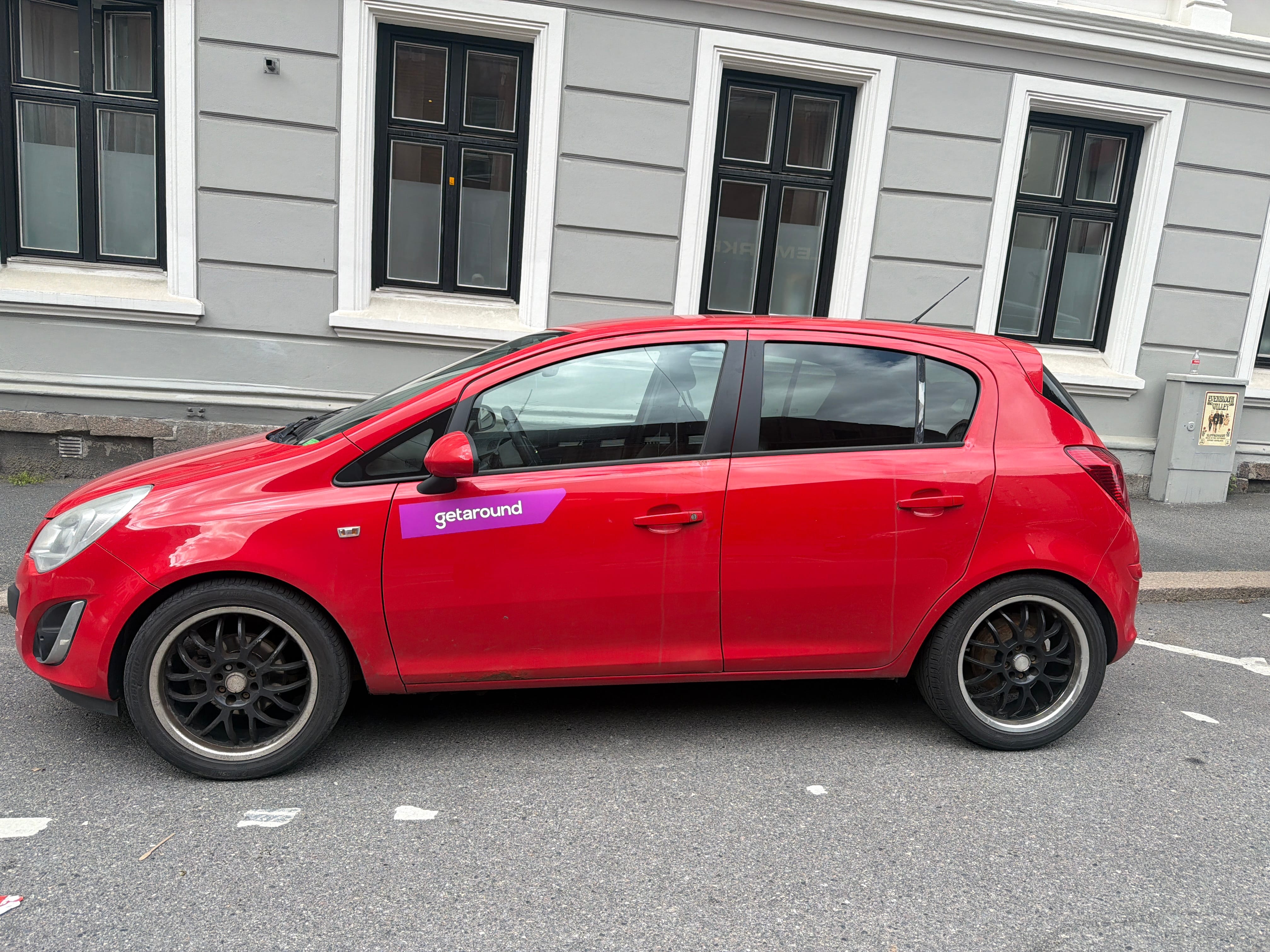 Opel Corsa med Lydinngang