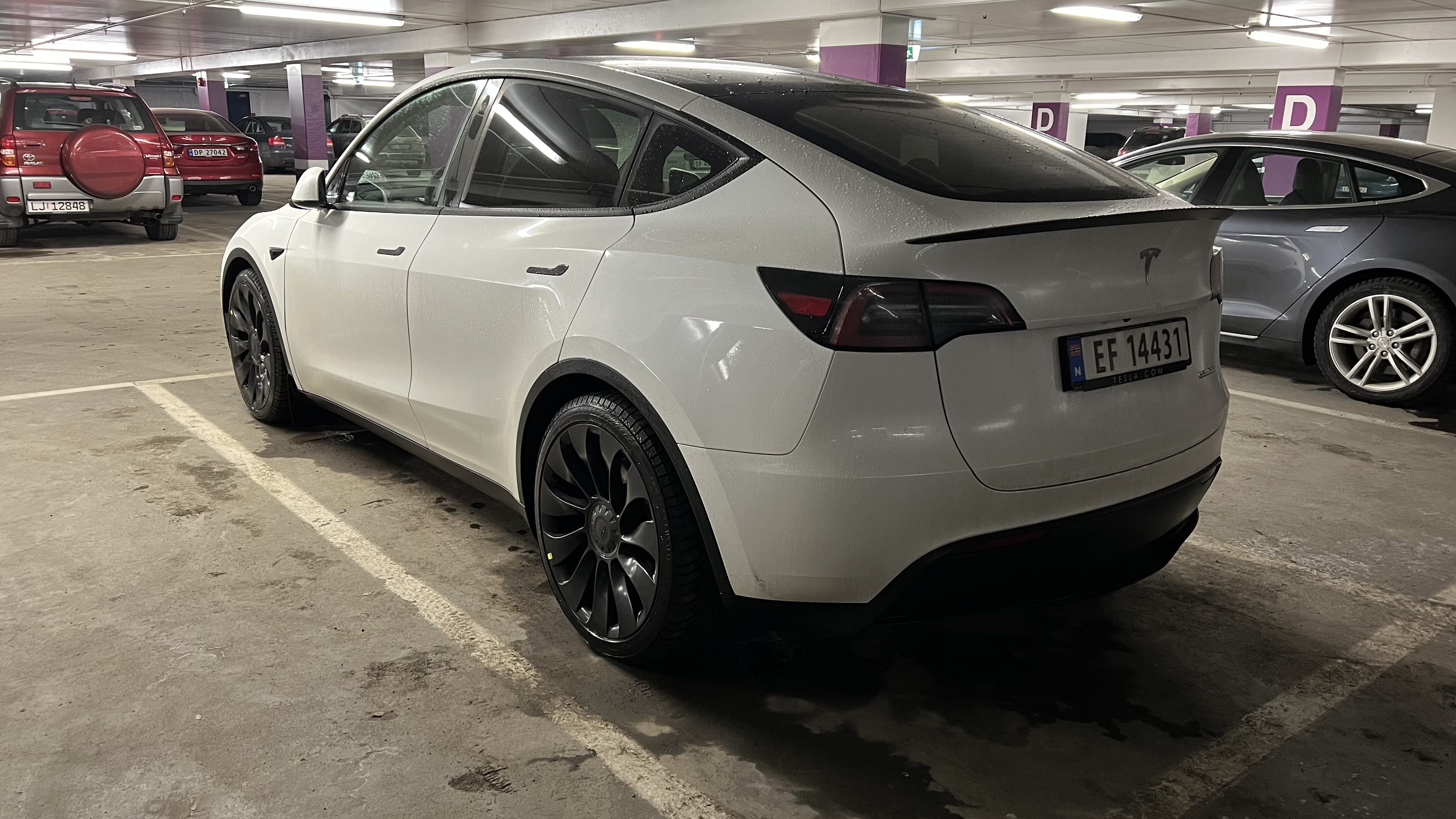 Tesla Model Y Performance with GPS