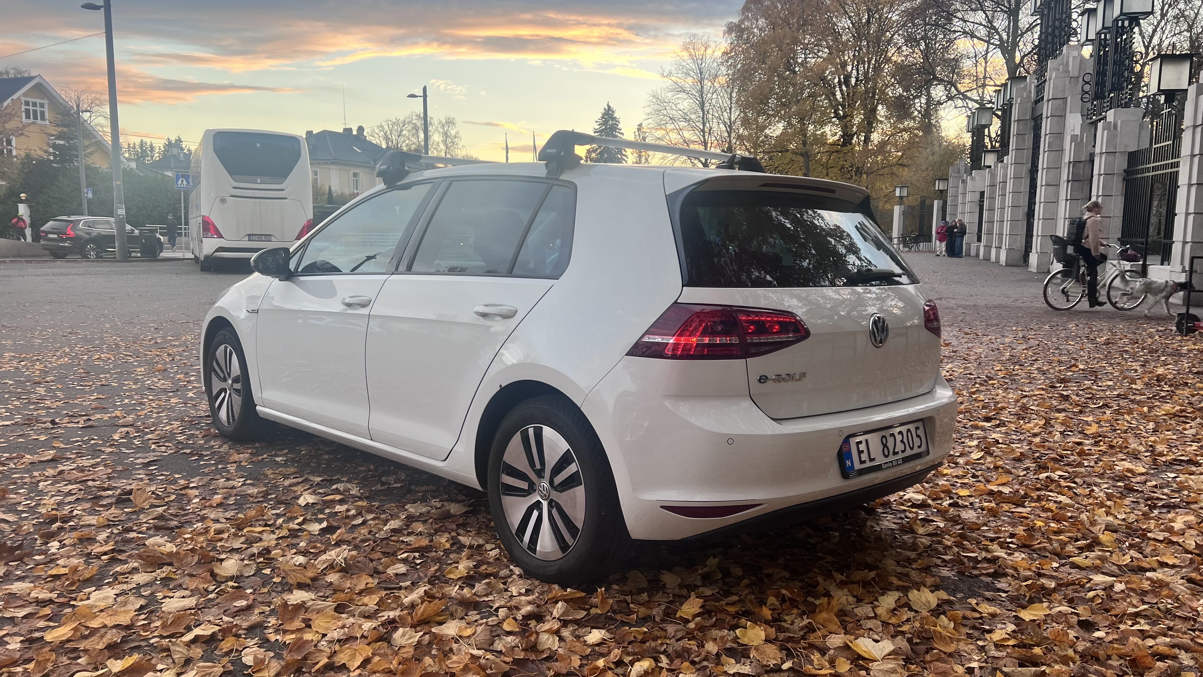 Volkswagen e-Golf med GPS
