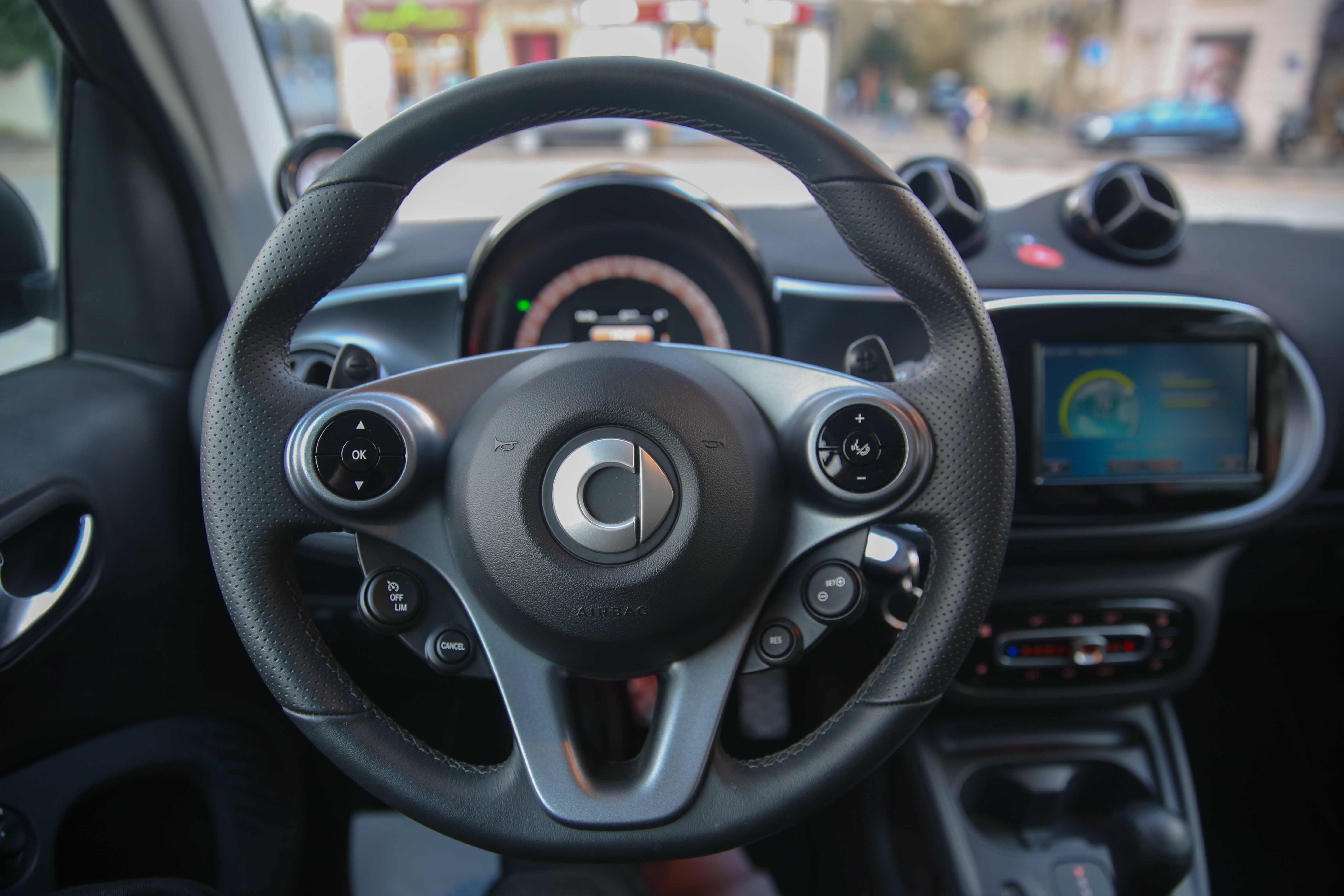 Smart Fortwo Coupé mit Navigationsgerät