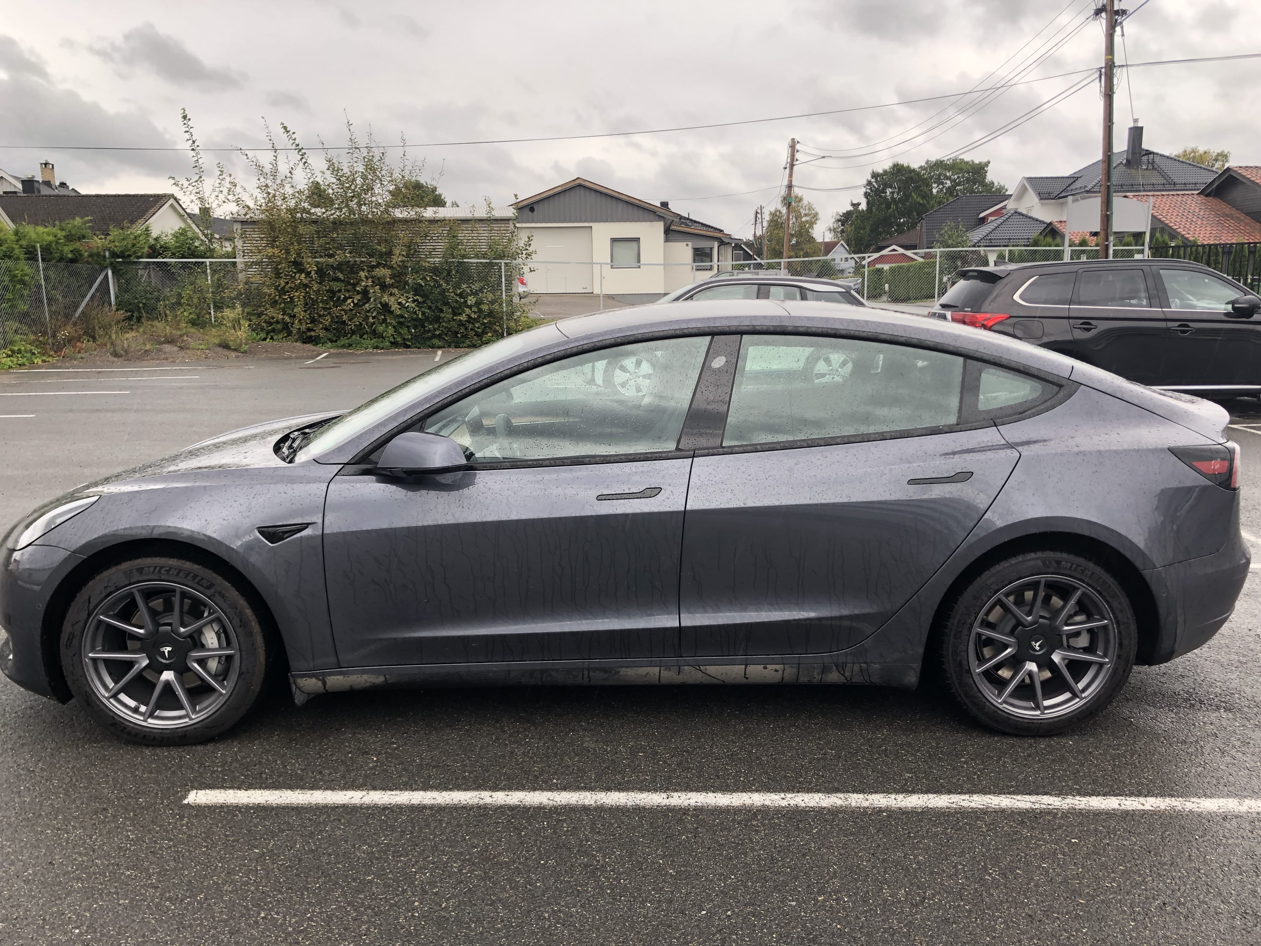Tesla Model 3 med Aircondition