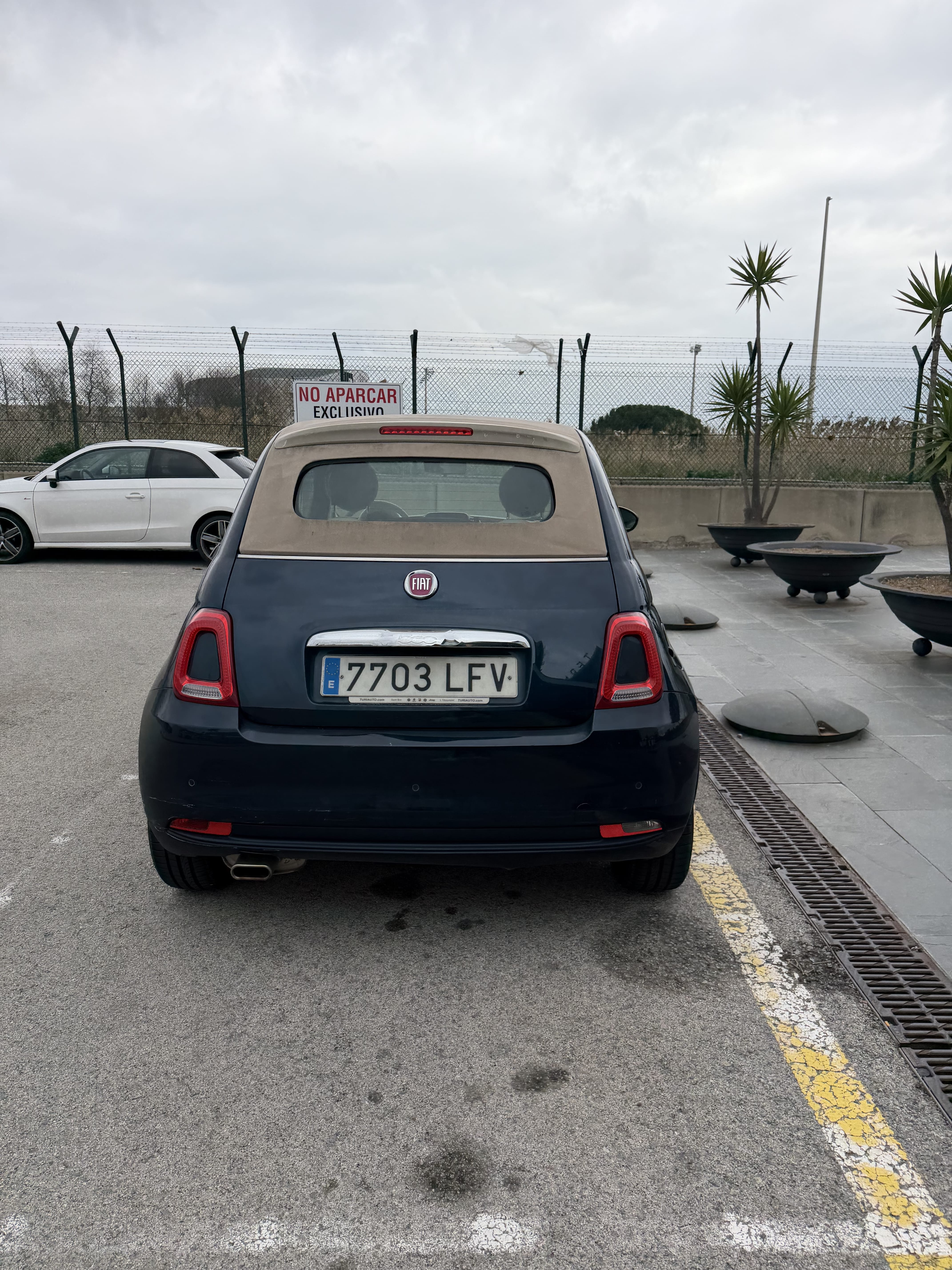 Fiat 500 C con GPS