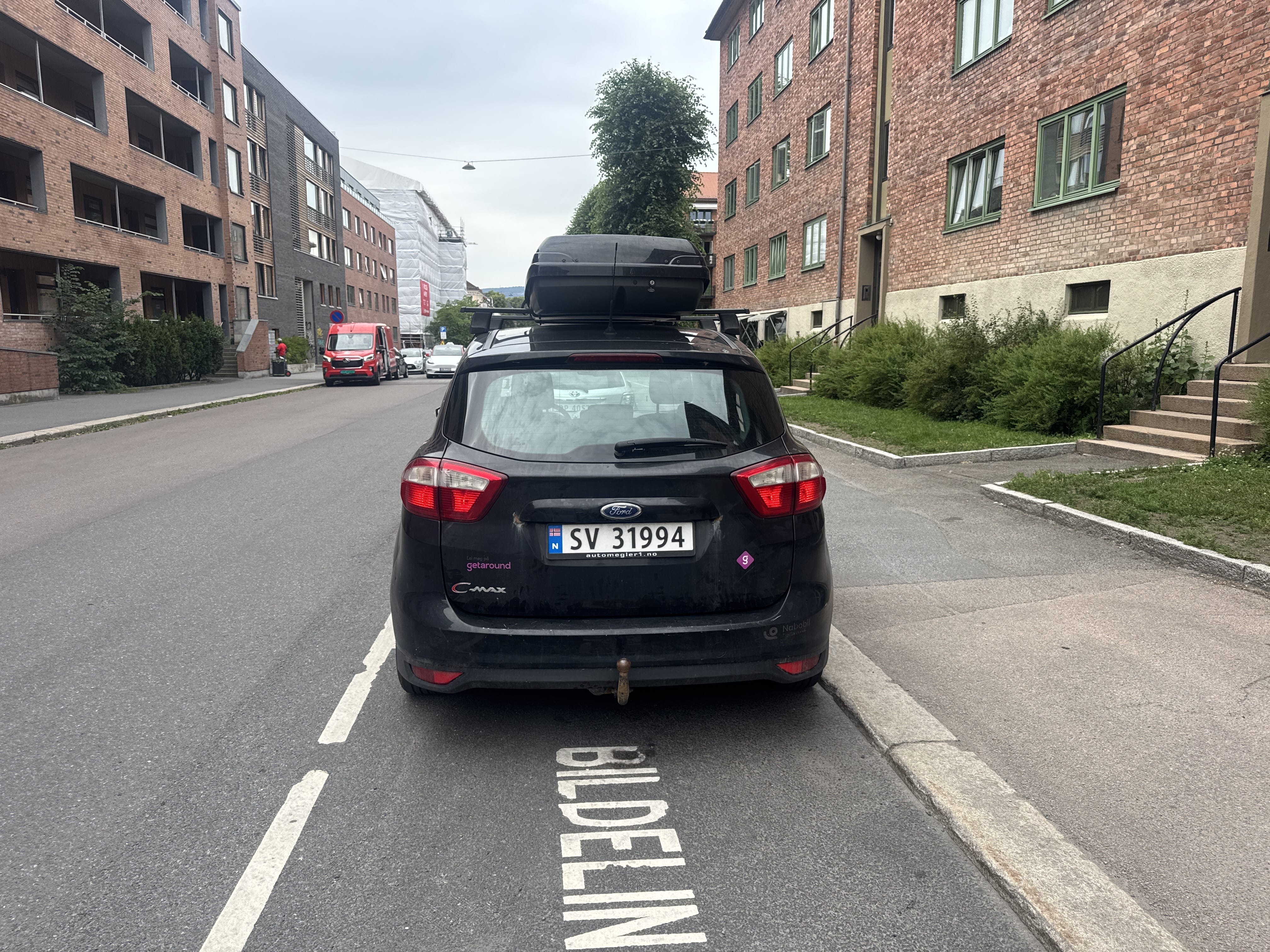 Ford C-Max with Hitch