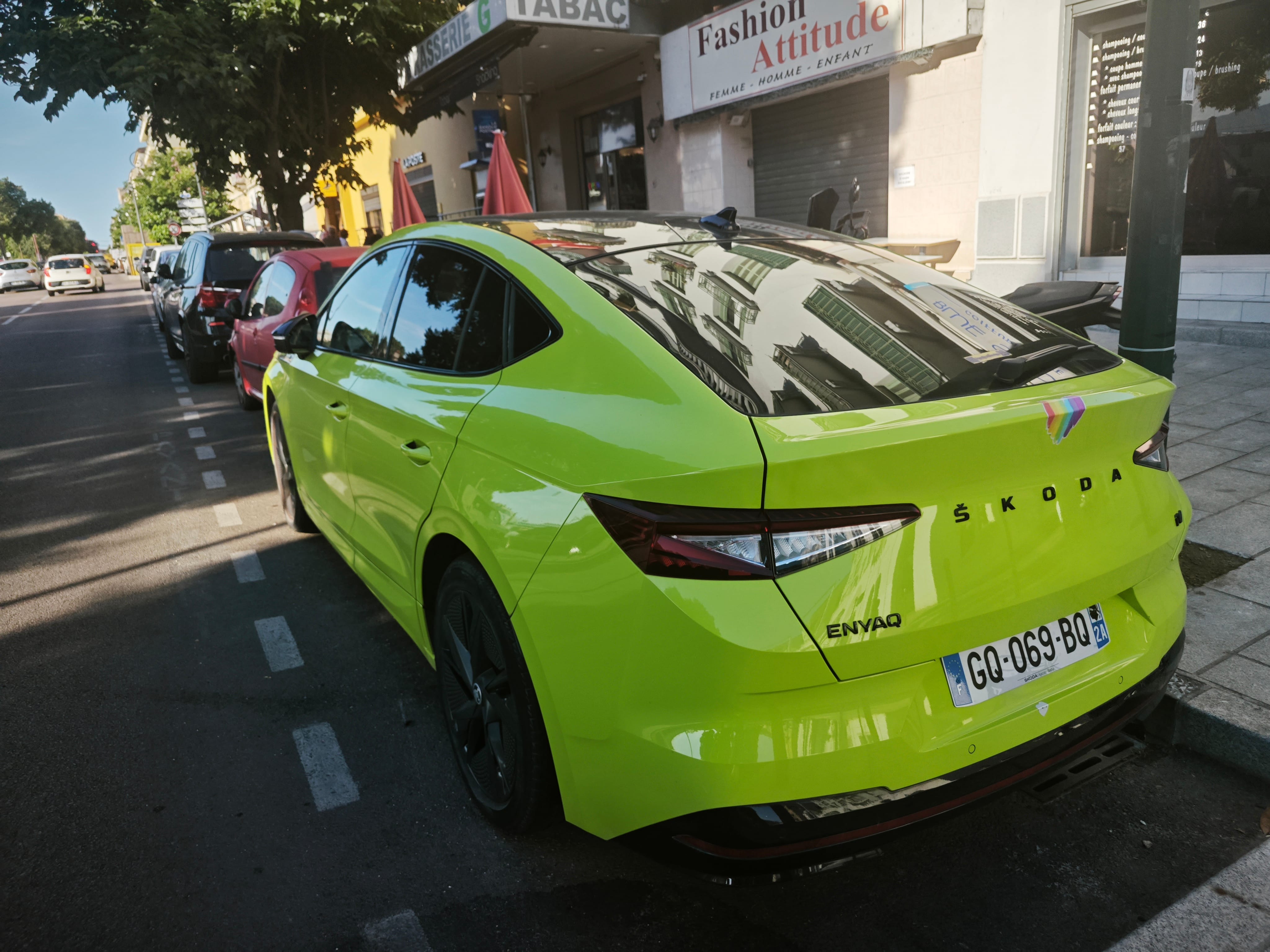 Skoda Enyaq RS avec Caméra de recul