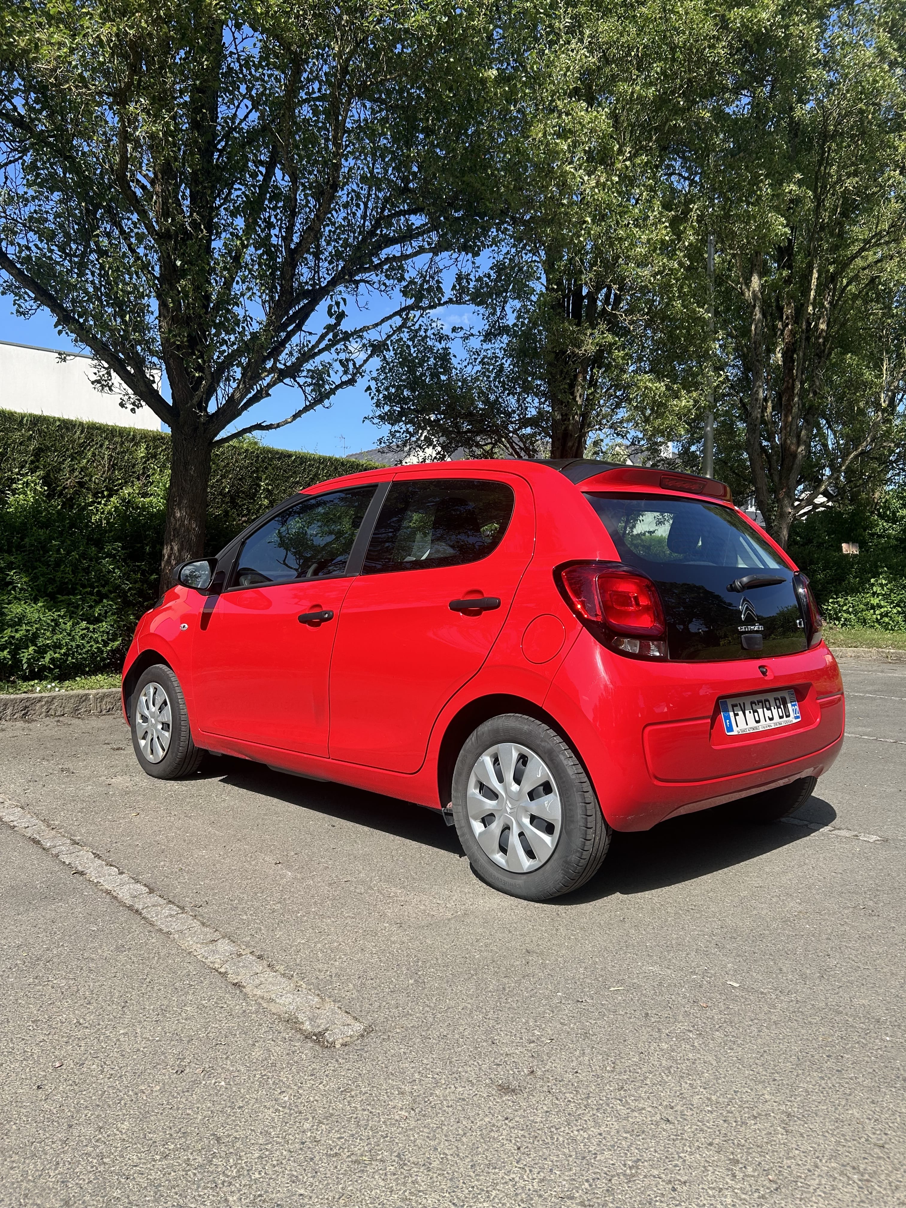 Citroen C1 II avec Apple CarPlay