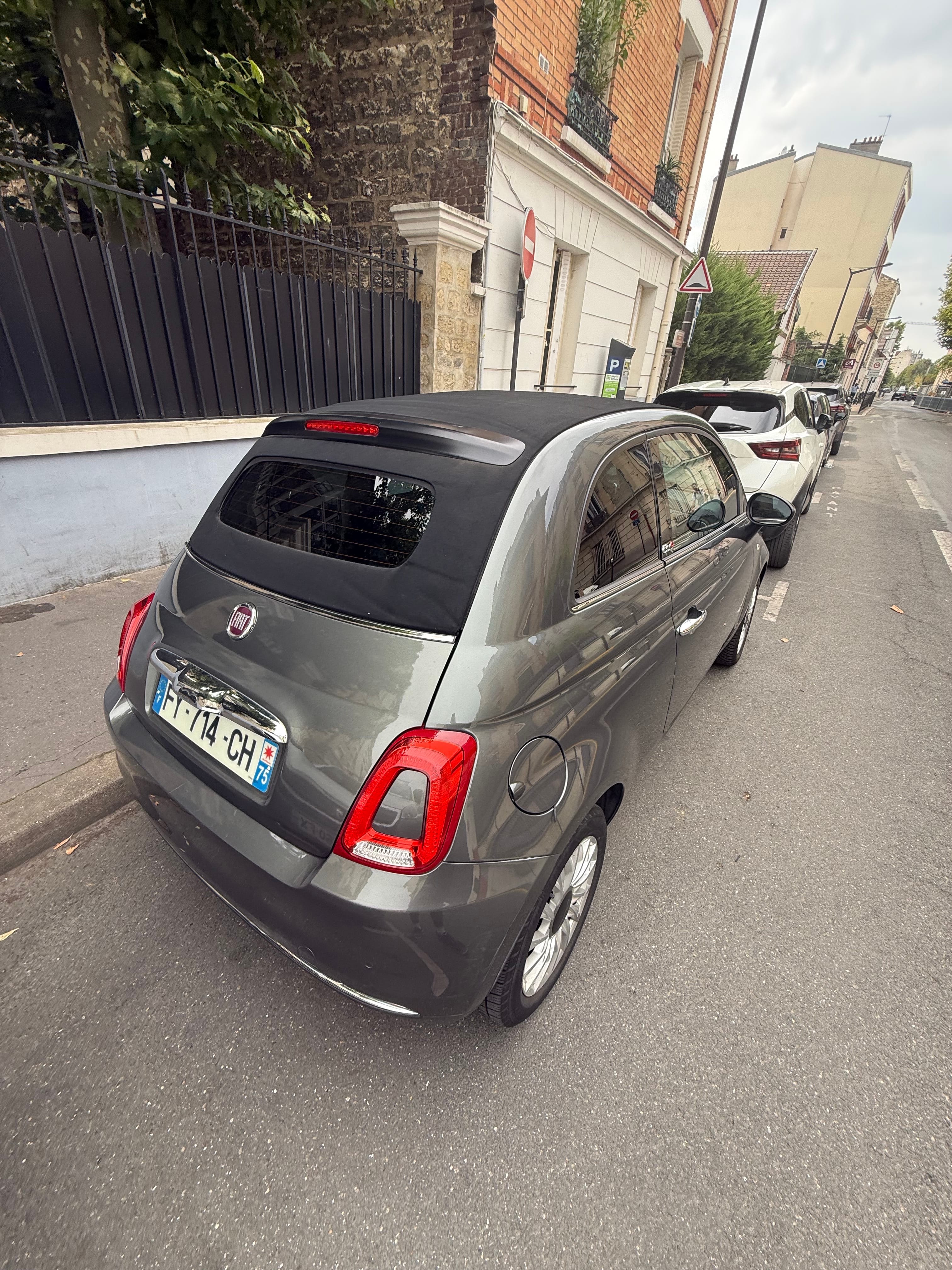 Fiat 500 C avec Audio Bluetooth