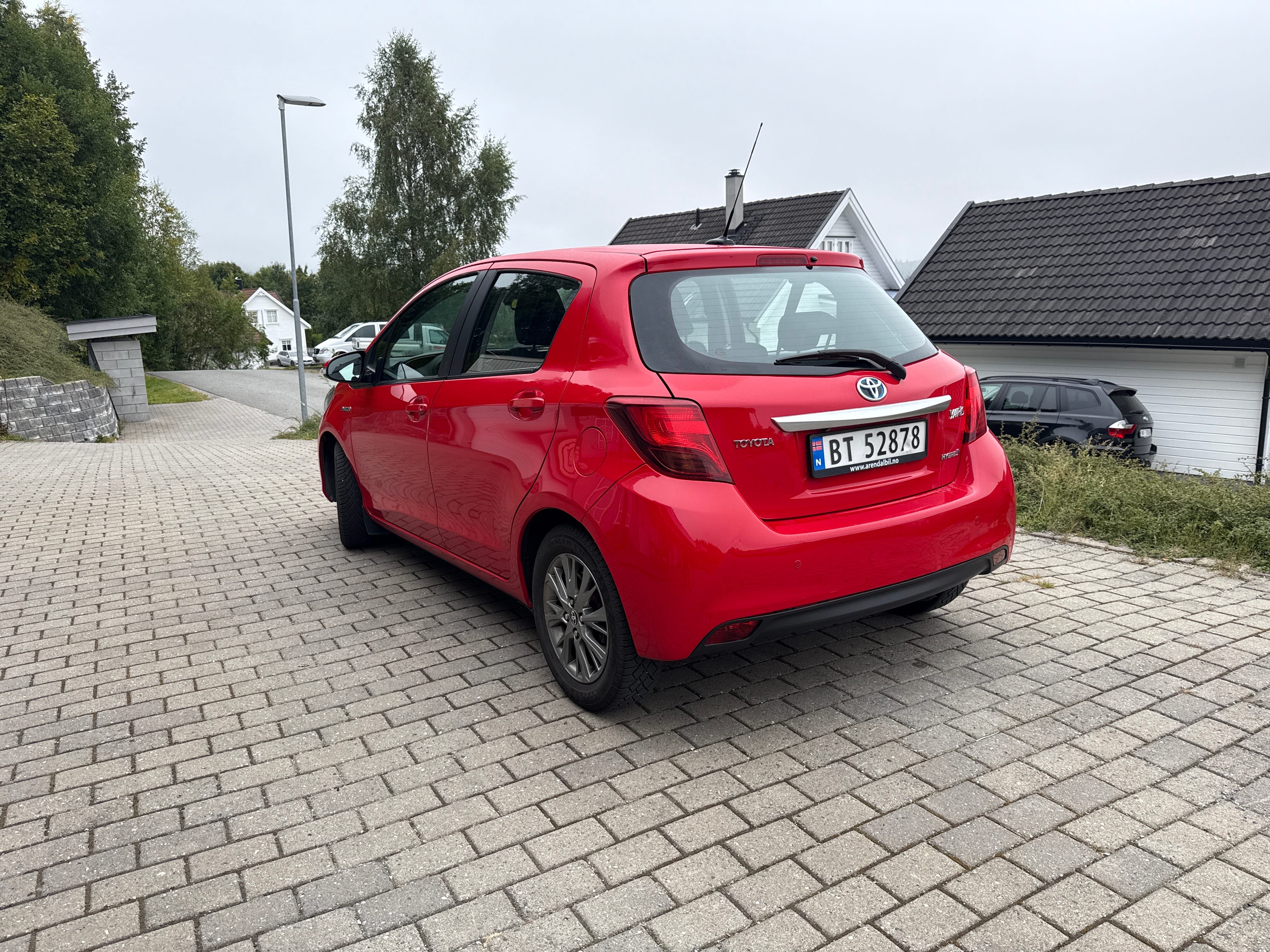 Toyota Yaris med Babysete