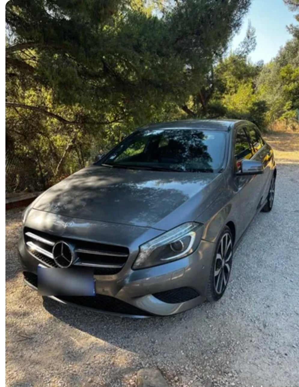 Mercedes-Benz Classe A met Autostoel baby
